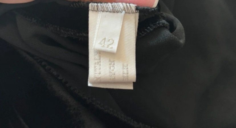 Miu Miu Miu Miu Black Velour Slip Dress Size M / US 6-8 / IT 42-44 - 8 Thumbnail