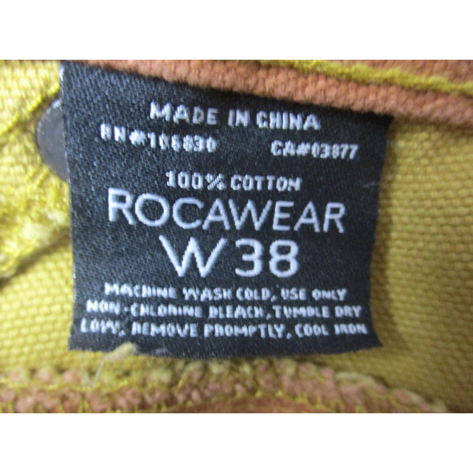 Rocawear Rocawear Jeans Men 38 Baggy Brown Denim Y2K Straight Streetwear Size US 38 / EU 54 - 5 Thumbnail