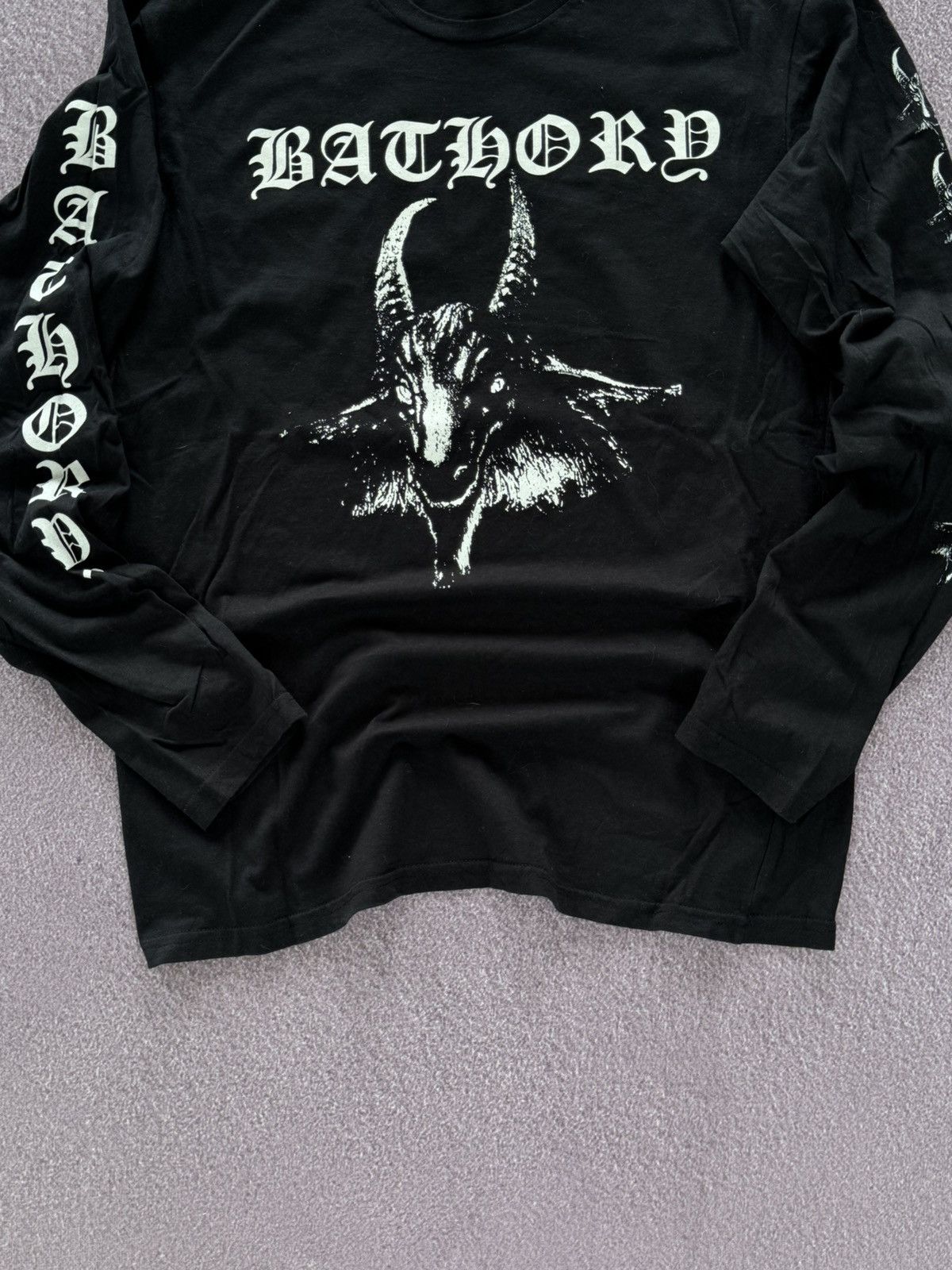 Band Tees Vintage Bathory Rock Band Long Sleeve Size US M / EU 48-50 / 2 - 3 Thumbnail