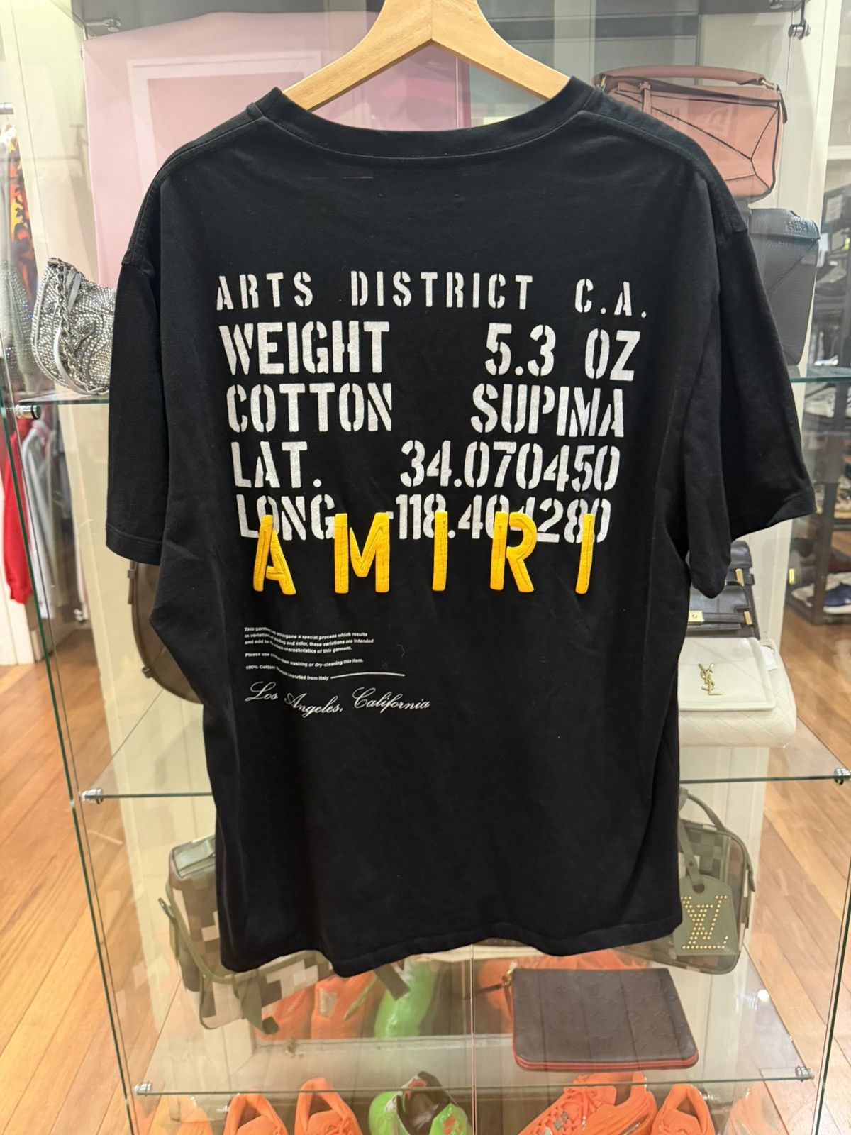 Amiri Amiri Military Specs Stencil Logo Tee Size US XL / EU 56 / 4 - 2 Thumbnail