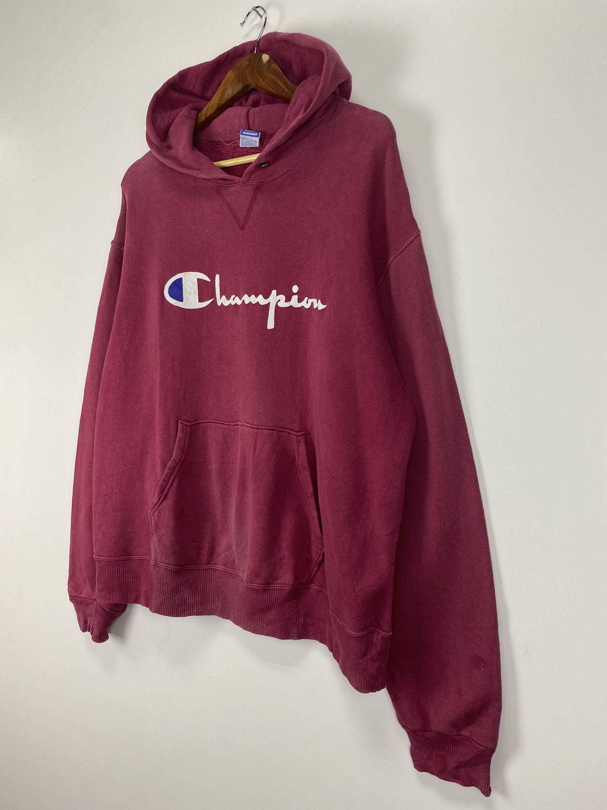 Champion × Vintage Vintage Champion big logo hoodies Size US L / EU 52-54 / 3 - 4 Thumbnail
