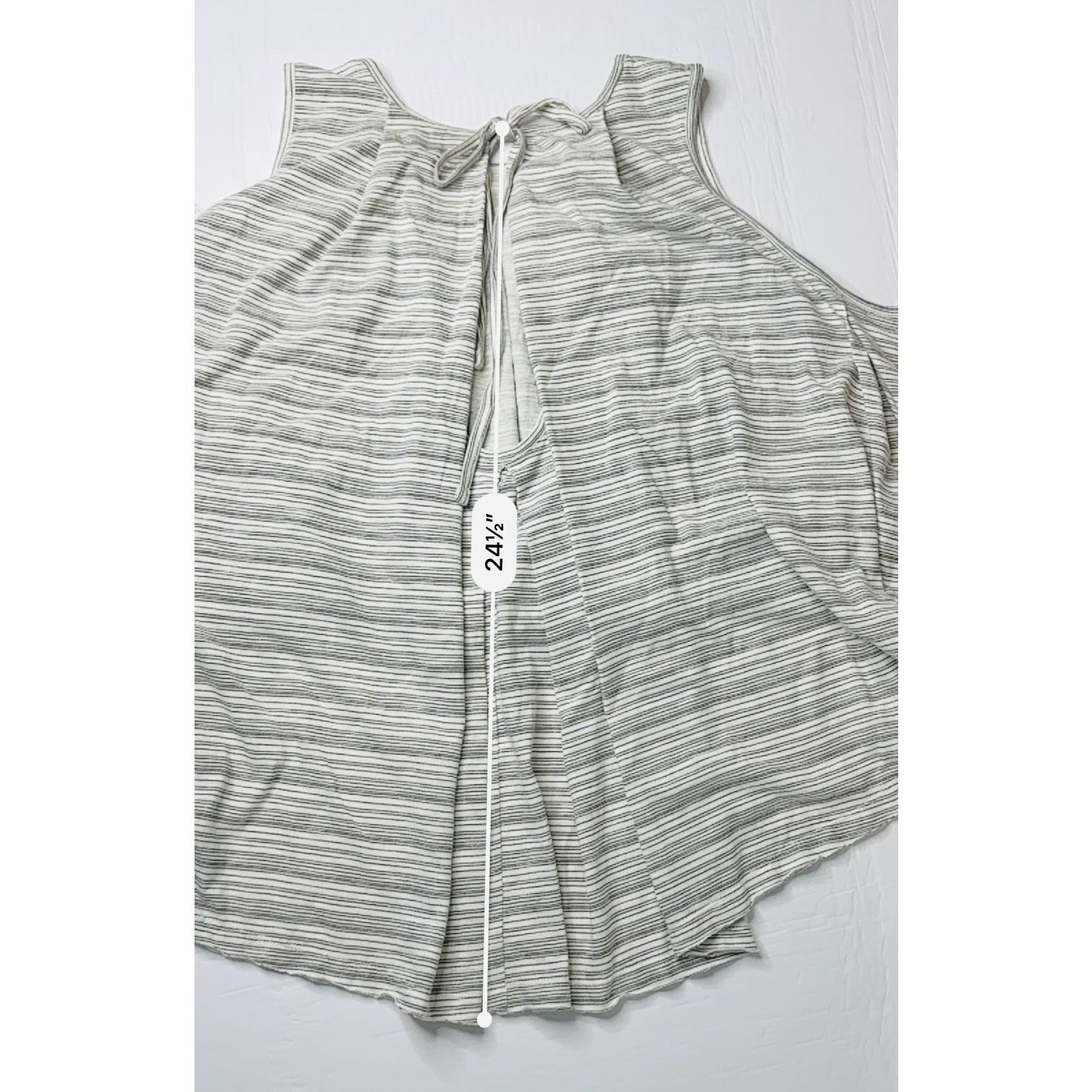 Free People Free People Turn it Up Striped High-low Tank Top SMALL NWT Size S / US 4 / IT 40 - 6 Thumbnail