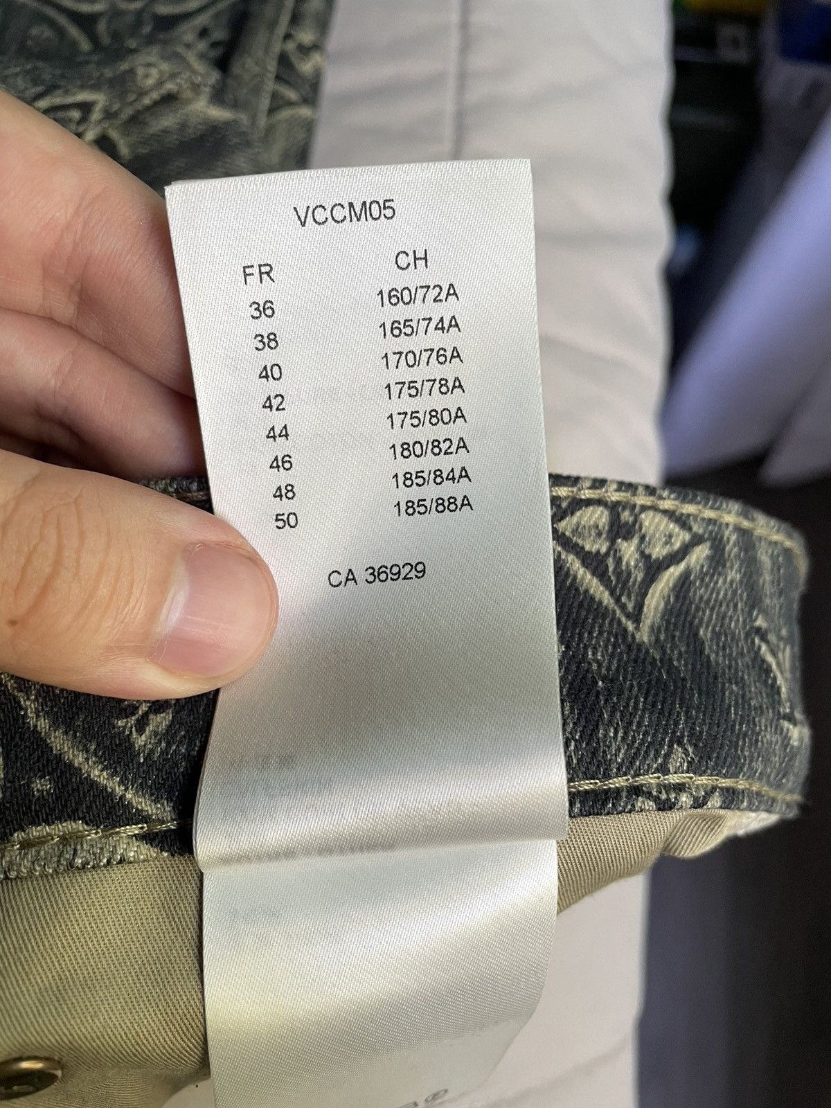 Louis Vuitton Louis Vuitton Monogram Denim Tailored Pants Size US 30 / EU 46 - 17 Thumbnail