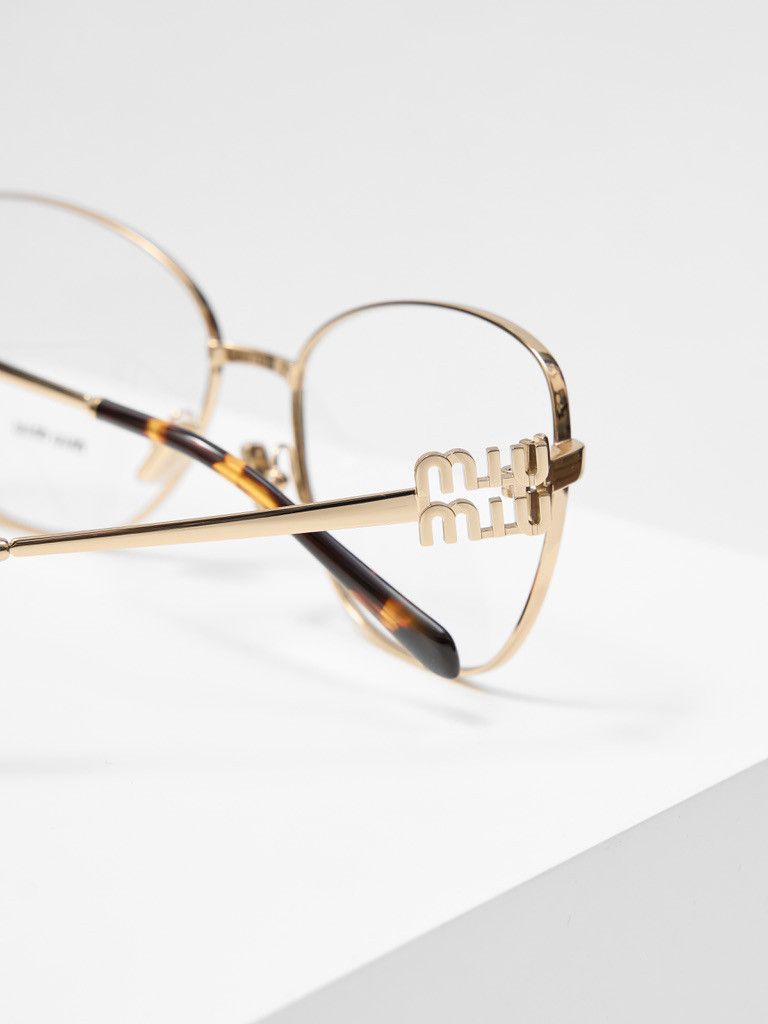 Miu Miu MIU MIU 0MU 50XV ZVN1O1 GLASSES Size ONE SIZE - 10 Thumbnail