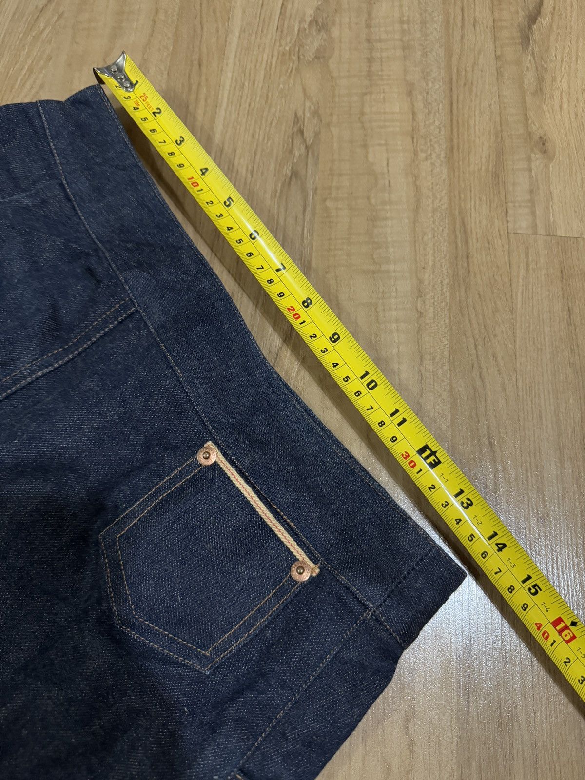Hysteric Glamour PALACE PALLAS SELVEDGE DENIM SKIRT Size 28" / US 6 / IT 42 - 5 Thumbnail