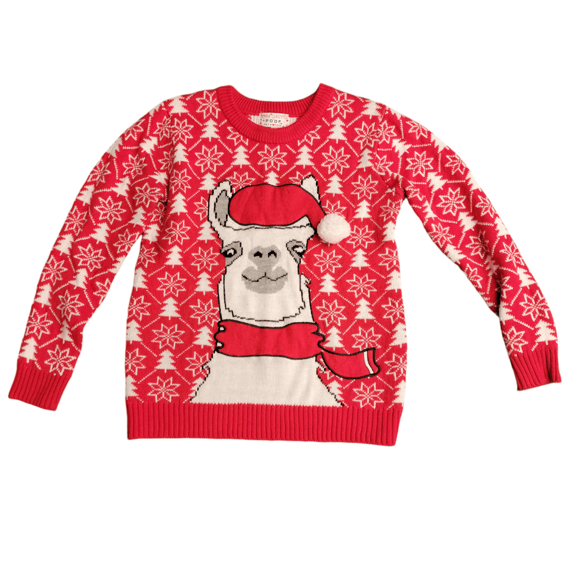 NBDN Nobrandedon Llama Lovers Ugly Christmas Sweater Winner Size M / US 6-8 / IT 42-44 - 1 Thumbnail