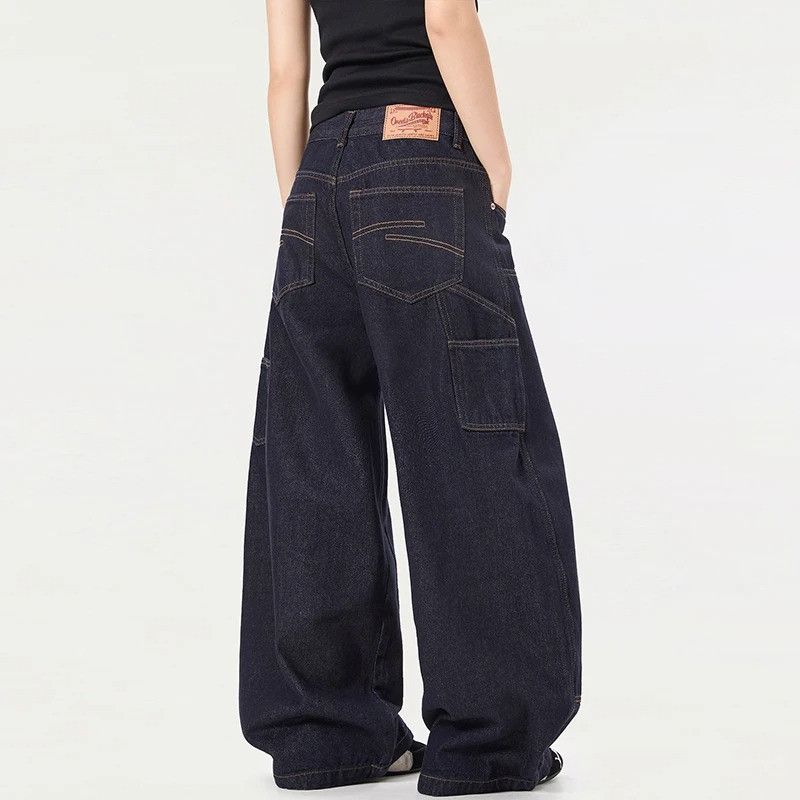 Jean Three-dimensional Footprint Jeans Size US 33 - 2 Thumbnail