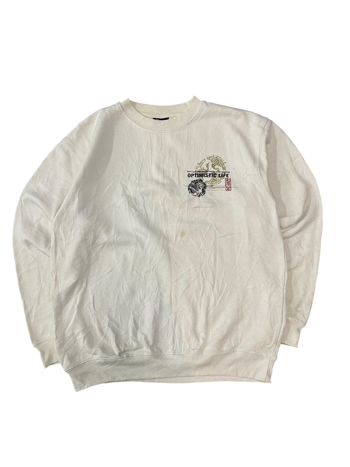 Bullet Noise Bullet Noise Optimise Life Graphic Sweatshirt Size US L / EU 52-54 / 3 - 1 Thumbnail