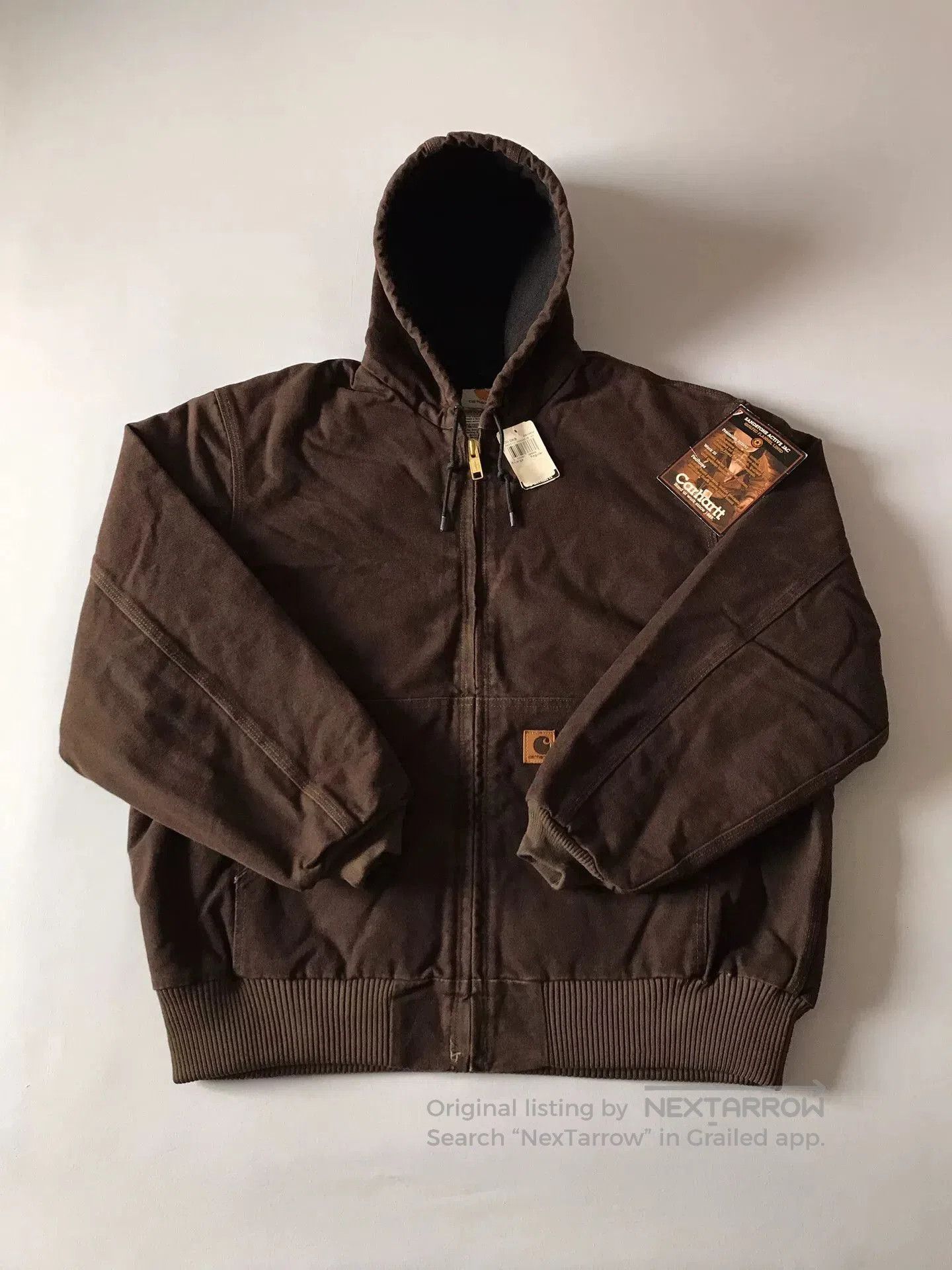 Carhartt Carhartt J130 Hooded Work Jacket. Size US XL / EU 56 / 4 - 1 Thumbnail