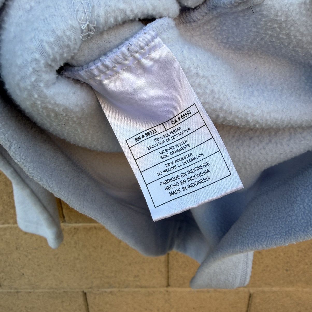 Nike Vintage Y2K Nike Fleece Pullover Hoodie Light Blue Medium Size US M / EU 48-50 / 2 - 5 Thumbnail
