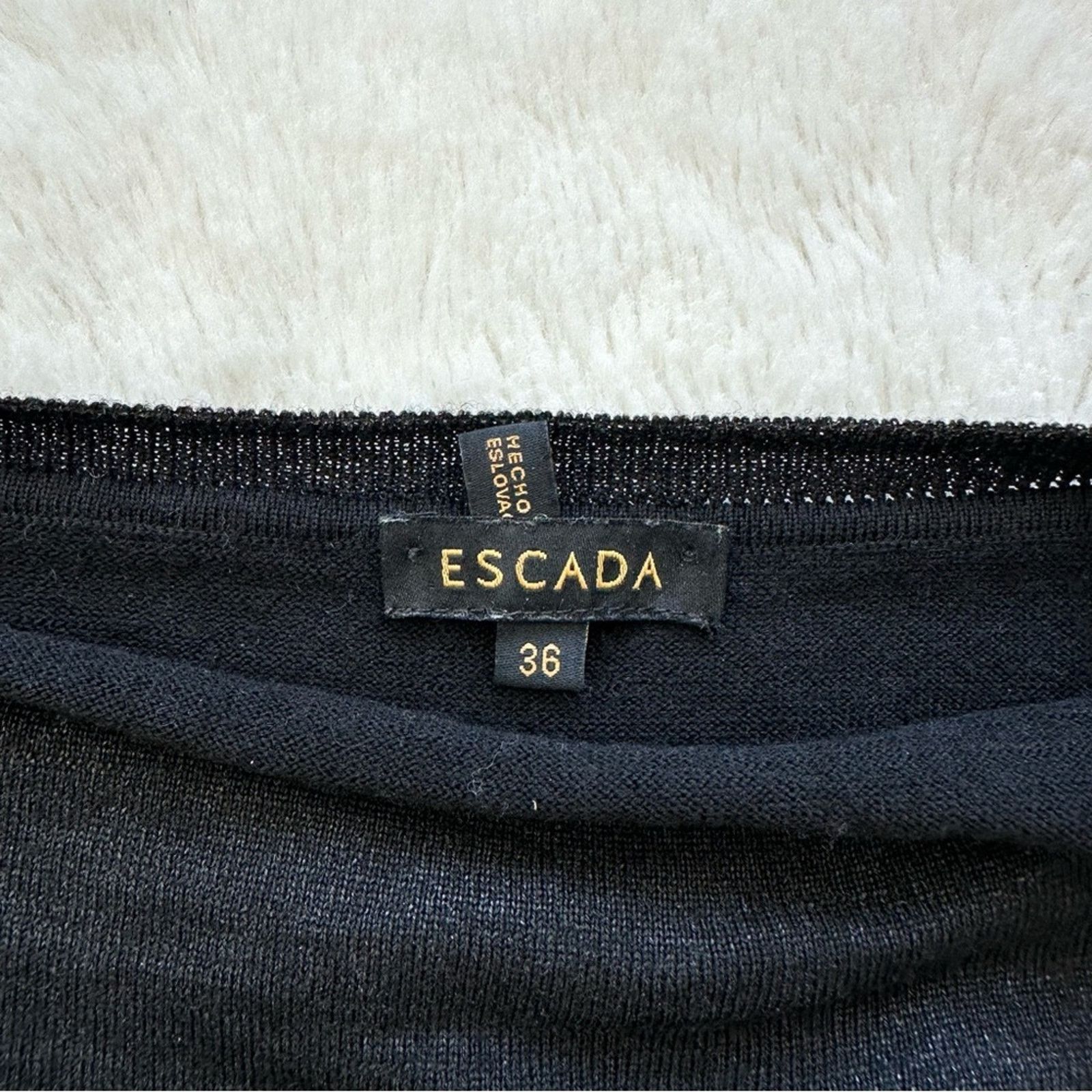Escada Escada women sweater size 36 or M Authentic Size M / US 6-8 / IT 42-44 - 7 Thumbnail