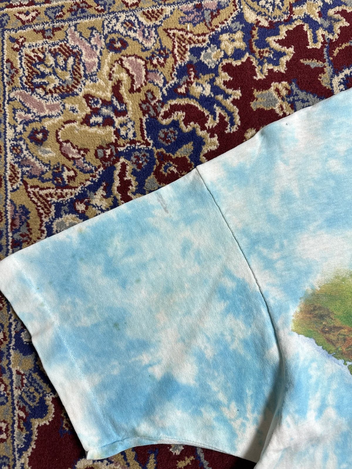 Liquid Blue Vintage 90s Liquid Blue Earth World Map AOP tie-dye tee Size US L / EU 52-54 / 3 - 9 Thumbnail