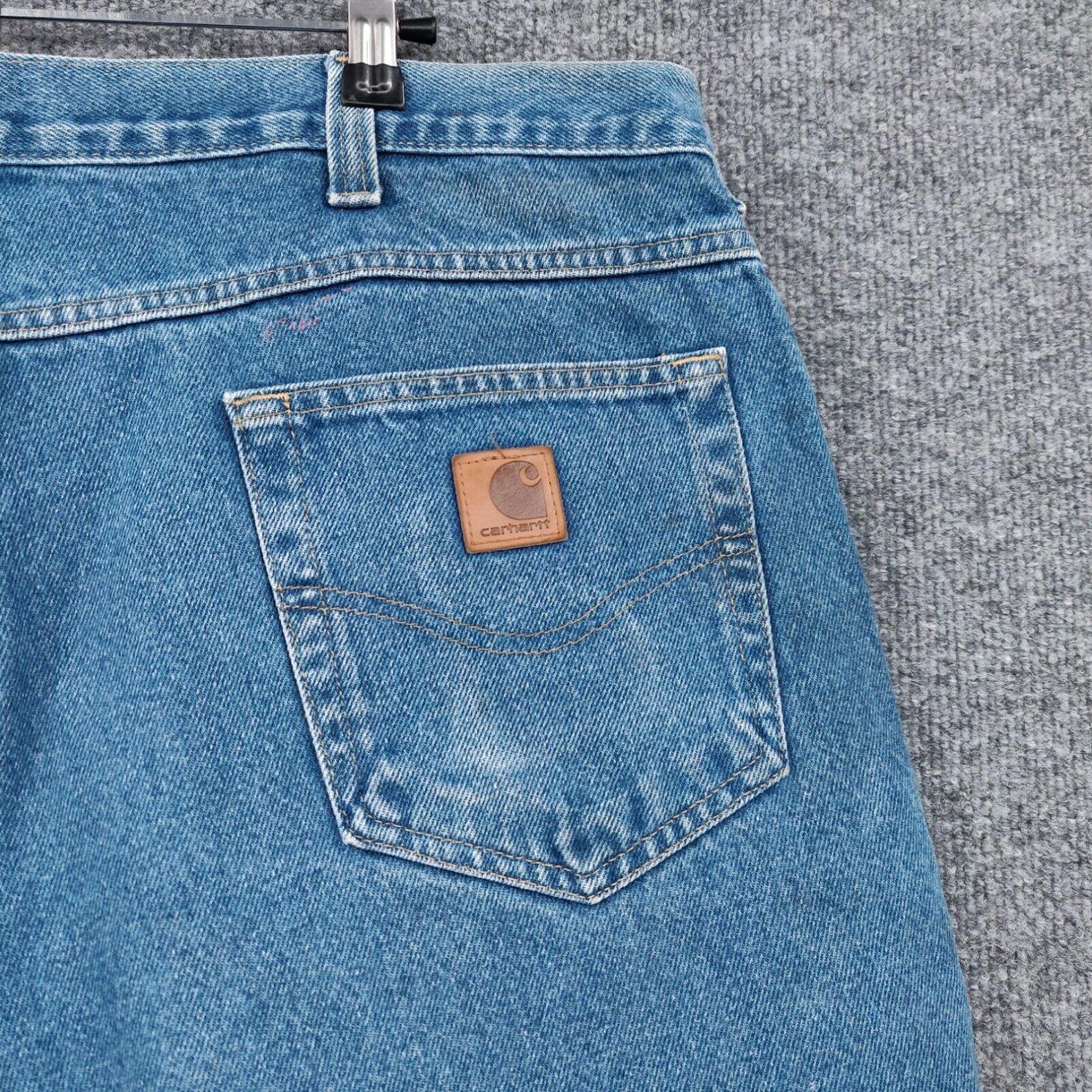 Carhartt Carhartt Men Jeans 40x32 Mid Rise Straight Relaxed Fit Denim Size US 40 / EU 56 - 3 Thumbnail