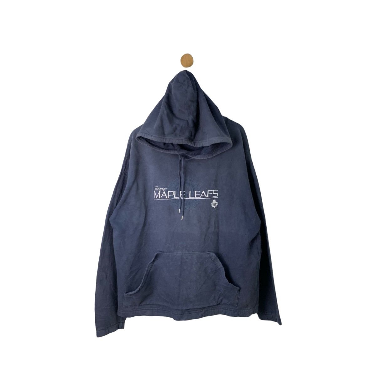 Vintage Toronto Maple Leafs Hoodies Bulletin Made In Canada Size US XL / EU 56 / 4 - 1 Thumbnail