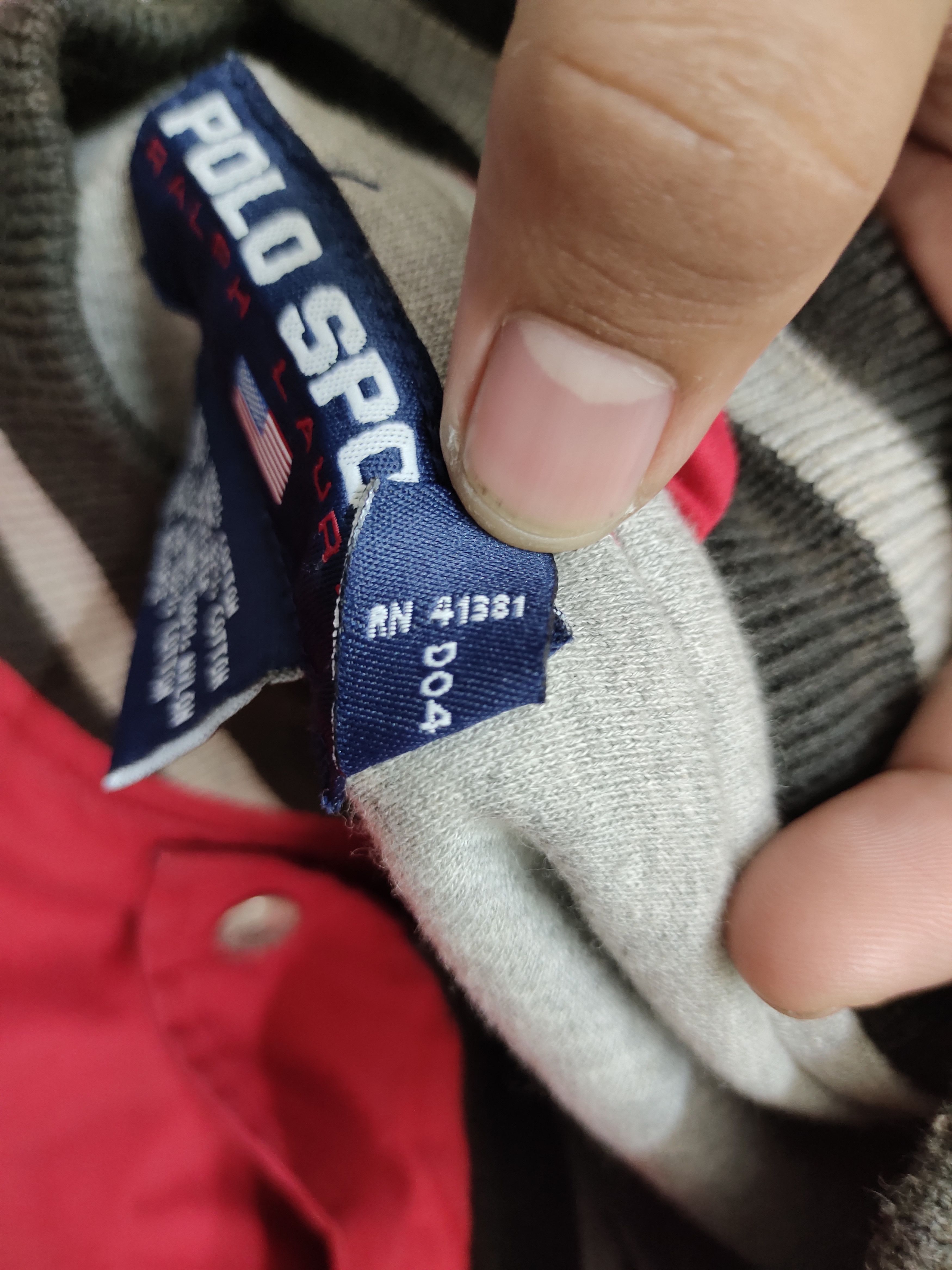Polo Ralph Lauren 1990s Polo Sport R.L Ralph Lauren Bomber Jacket Size US XL / EU 56 / 4 - 15 Thumbnail