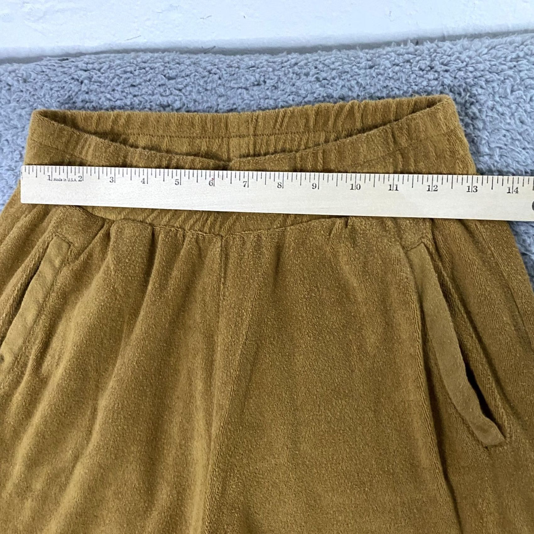 Vintage Offline by Aerie Womens XS Wide Leg Brown Terry Towel Pull On Size 26" / US 2 / IT 38 - 5 Thumbnail