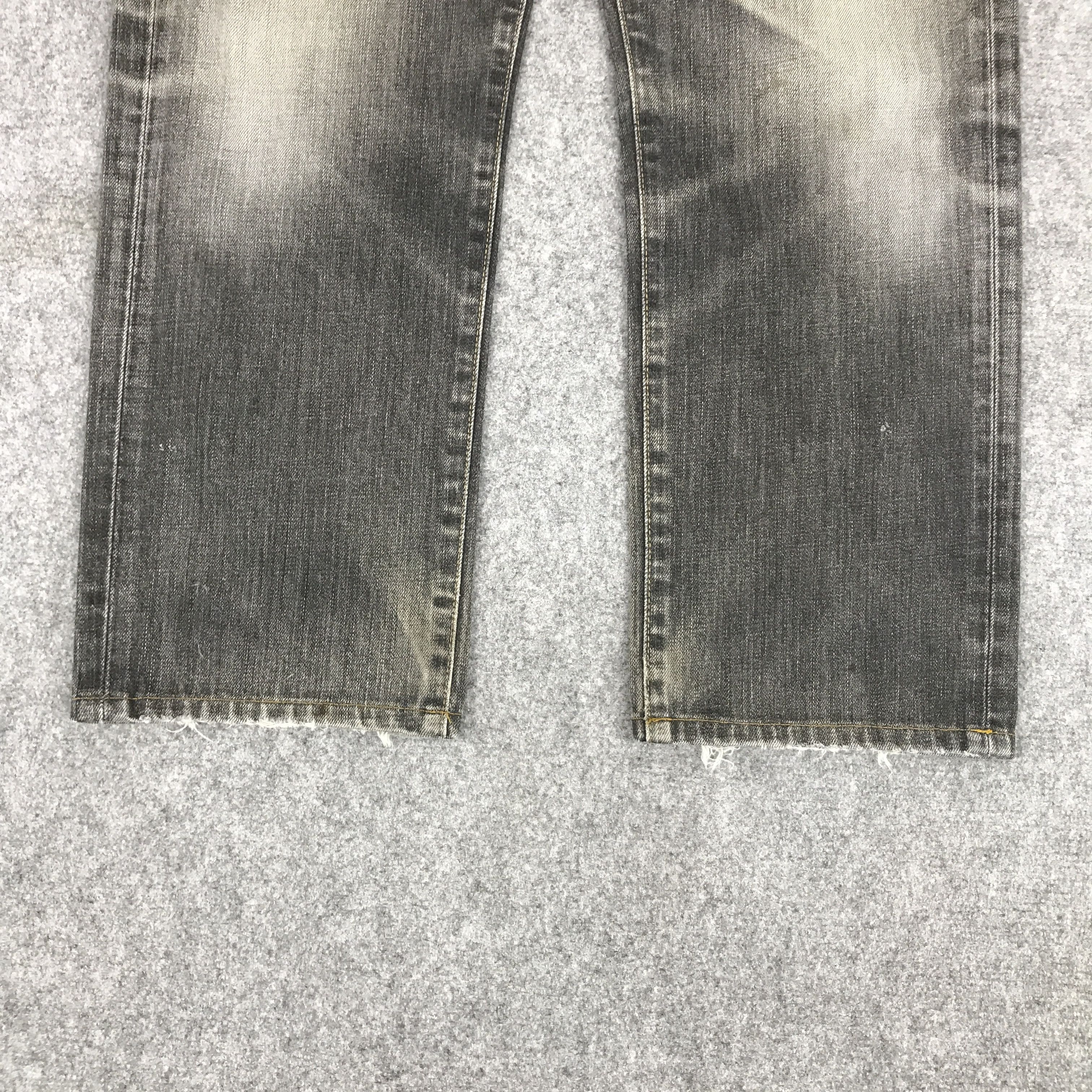 Japanese Brand × Uniqlo JAPANESE ORIGINAL UNIQLO DISTRESSED PANTS JEANS Size US 32 / EU 48 - 4 Thumbnail