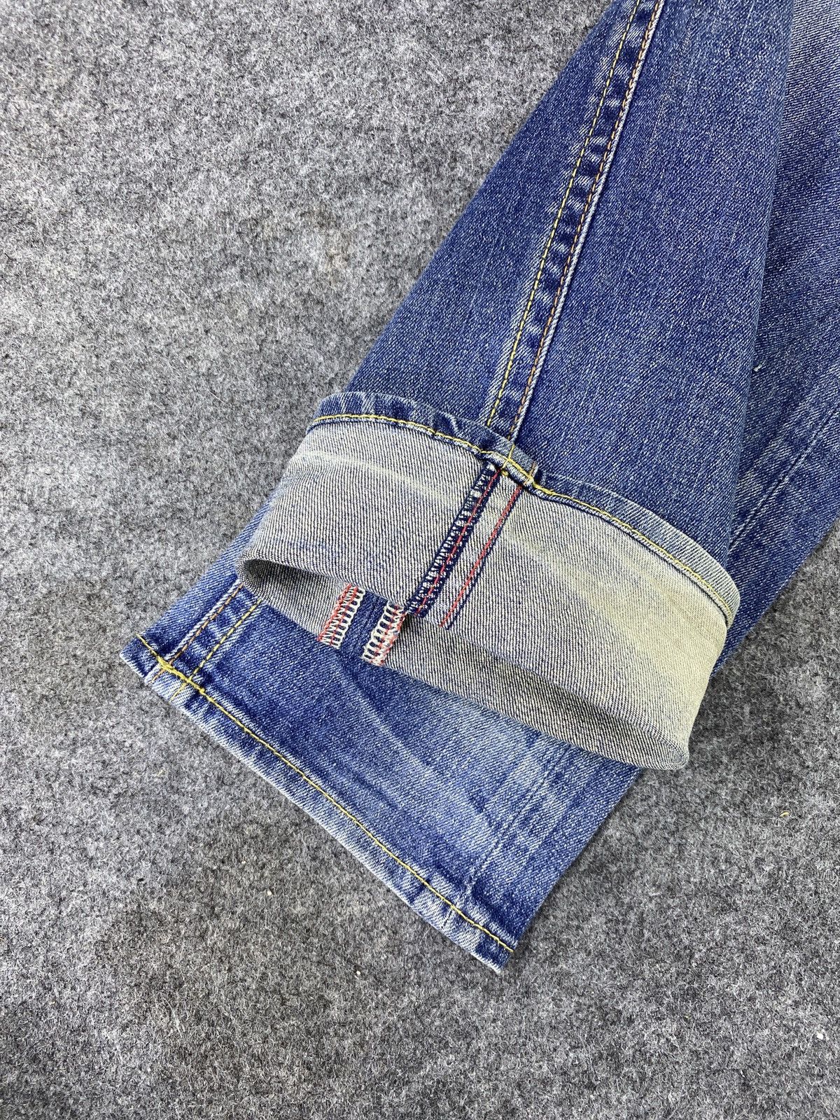 Japanese Brand × Jean Japanese Brand Blue Wash Jeans - J1095 Size 29" - 11 Thumbnail
