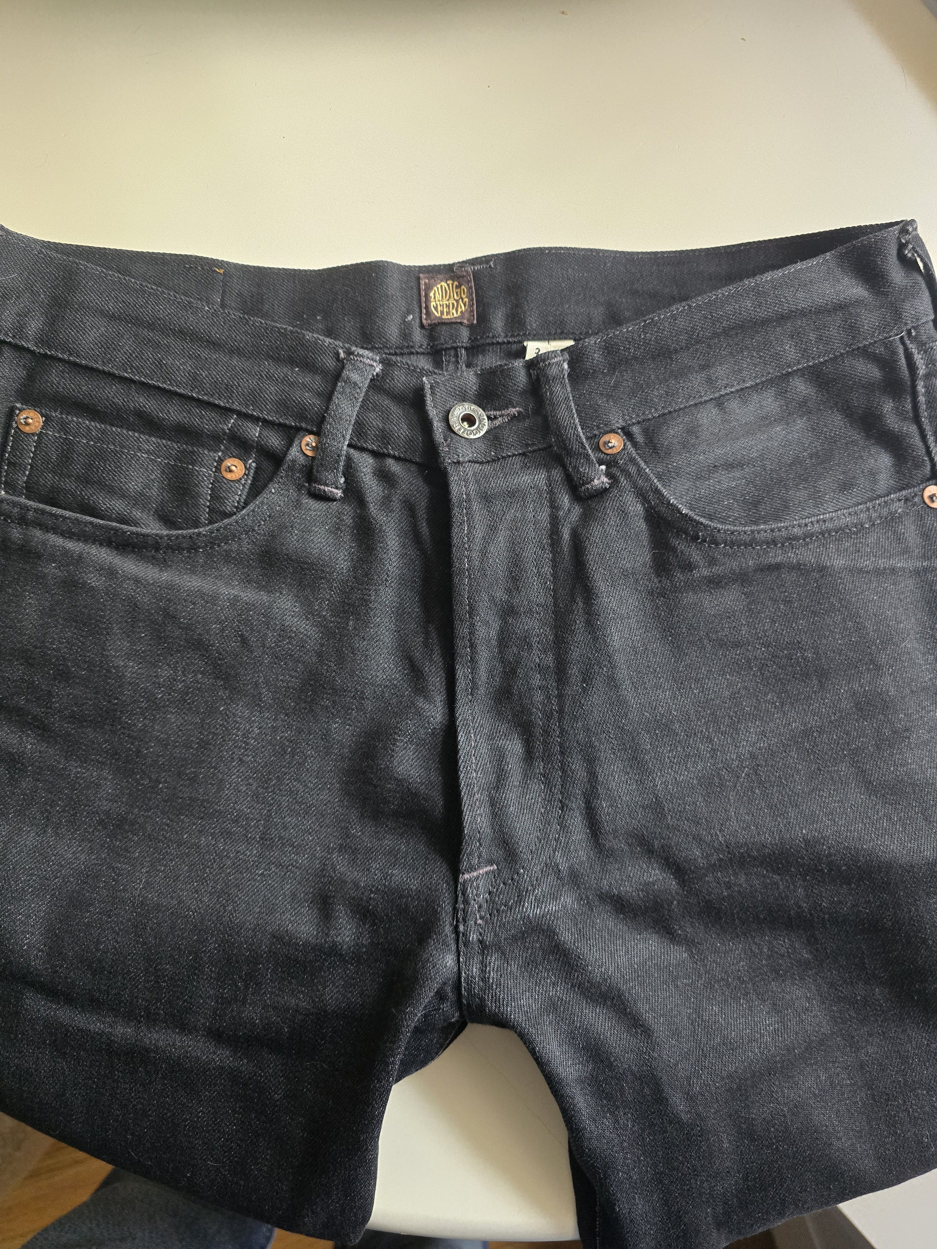 Indigofera Indigofera Nash Gunpowder Selvedge Jeans Size US 31 - 1 Thumbnail