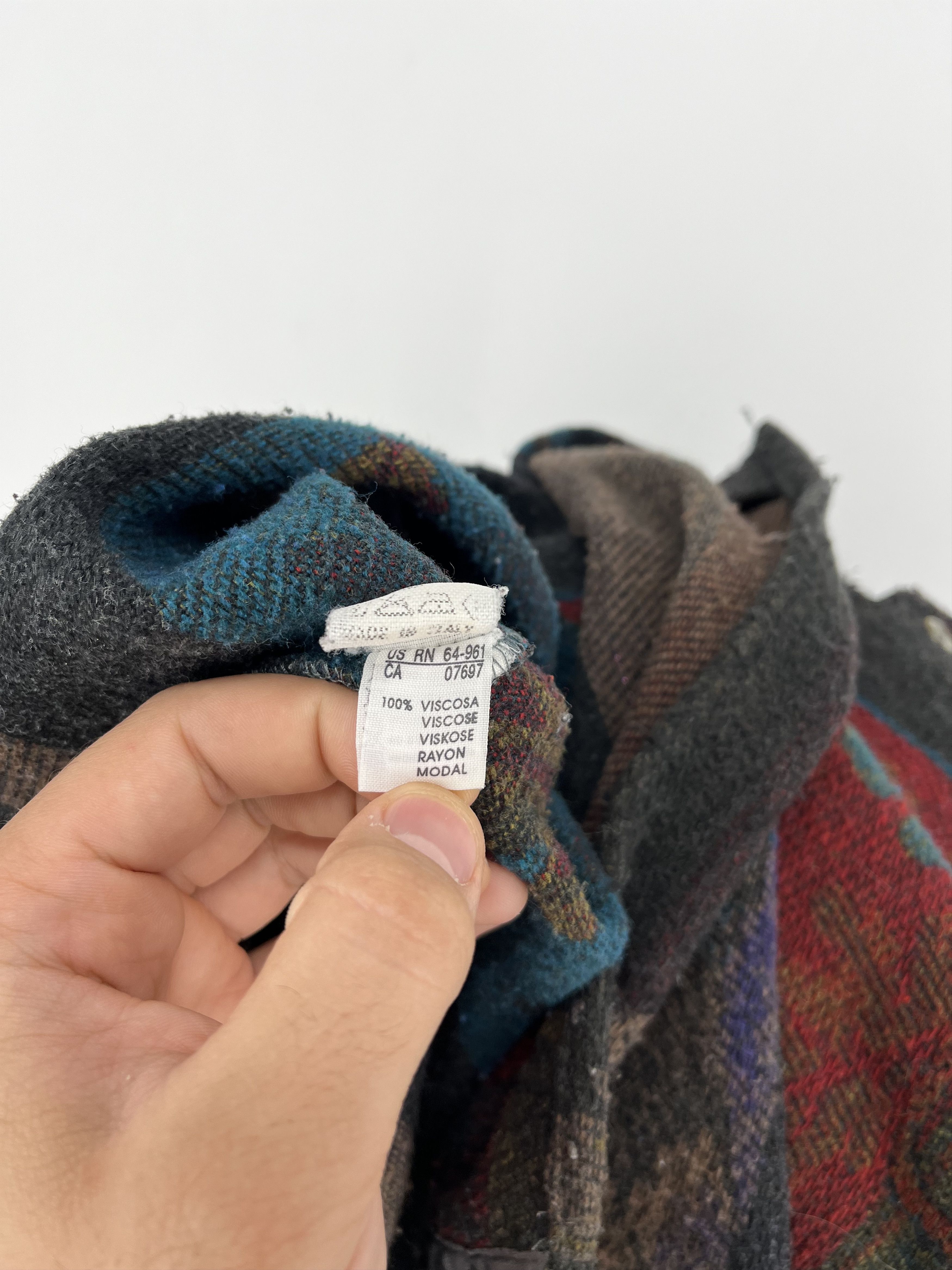 Sisley Vintage Sisley High Grade Western Wear Wool Blanket Jacket Size US M / EU 48-50 / 2 - 17 Thumbnail