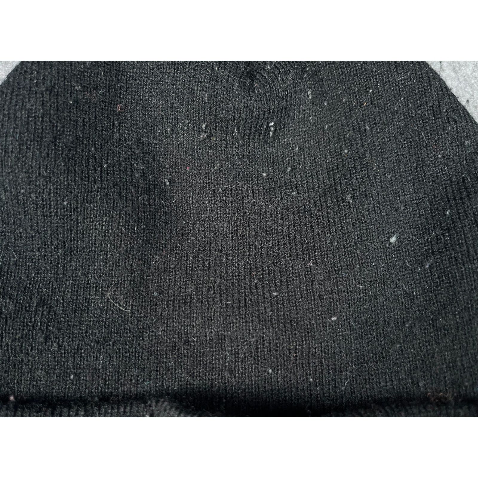 Vintage USA Flag Eagle Beanie Adult Black Knit 100% Acrylic Ski Snow Outdoors Unbranded Beanie Mens Womens Unisex Adults Black Eagle Flag Ski Size ONE SIZE - 3 Thumbnail