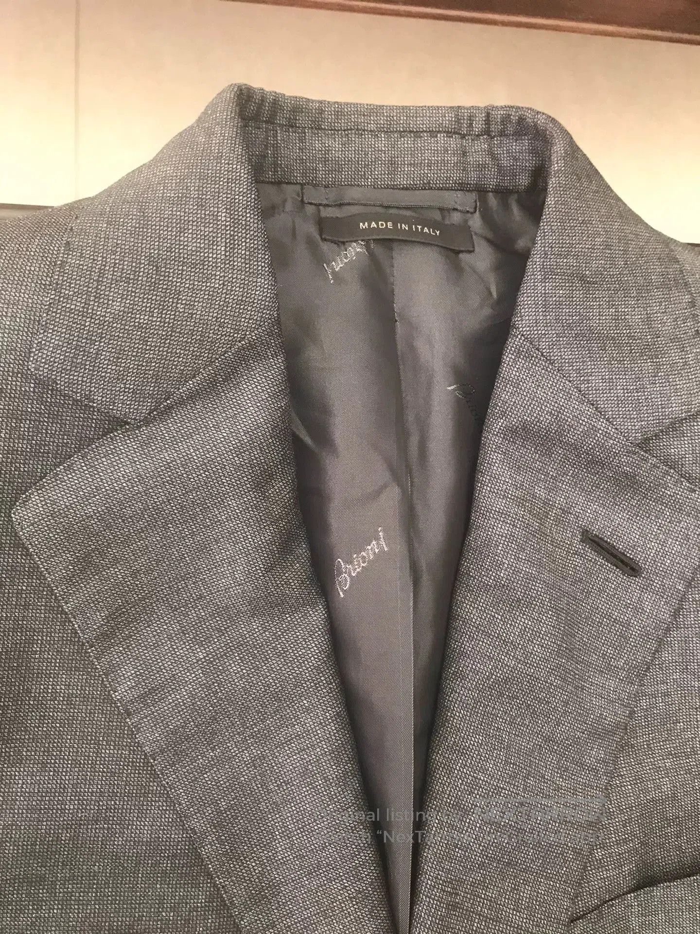 Brioni Brioni Gray Wool Suit Size 46. Size US S / EU 44-46 / 1 - 3 Thumbnail