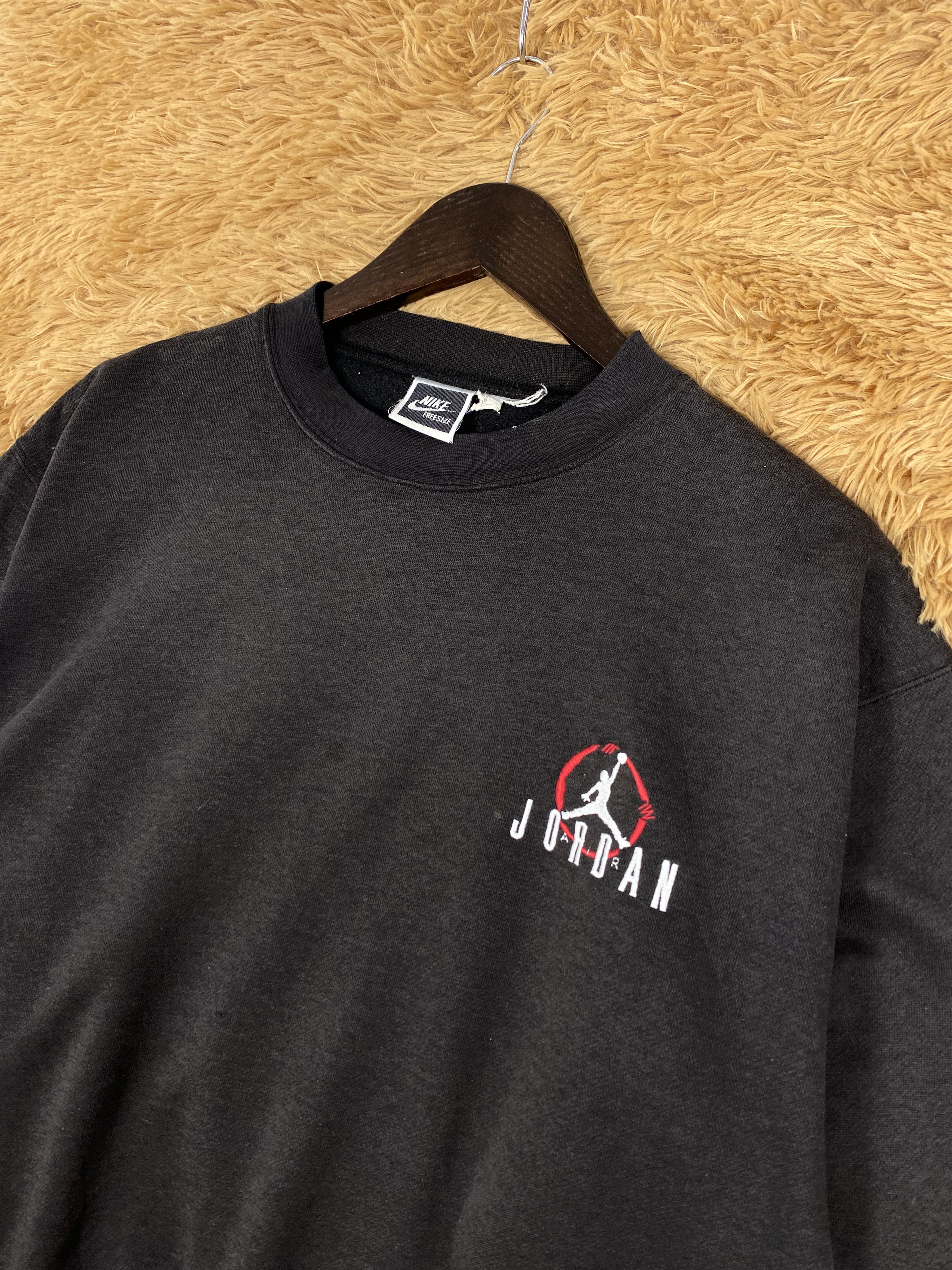 Jordan Brand Vintage Nike X Jordan Sweatshirts PS0196 Size US M / EU 48-50 / 2 - 2 Thumbnail