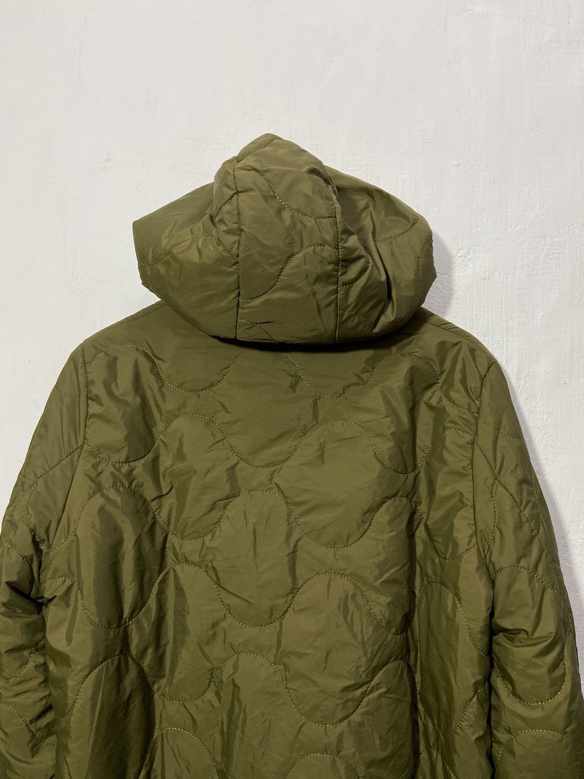 Zadig & Voltaire Zadig & Voltaire Green Fur Down Jacket Nylon Size US M / EU 48-50 / 2 - 15 Thumbnail