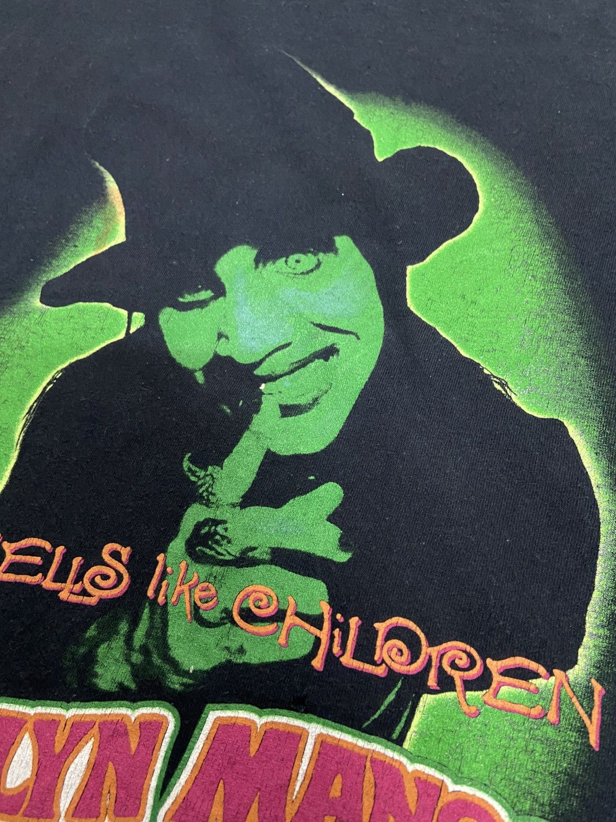 Band Tees Vintage Marilyn Manson Smells Like Children Tee Shirt Size US XL / EU 56 / 4 - 7 Thumbnail