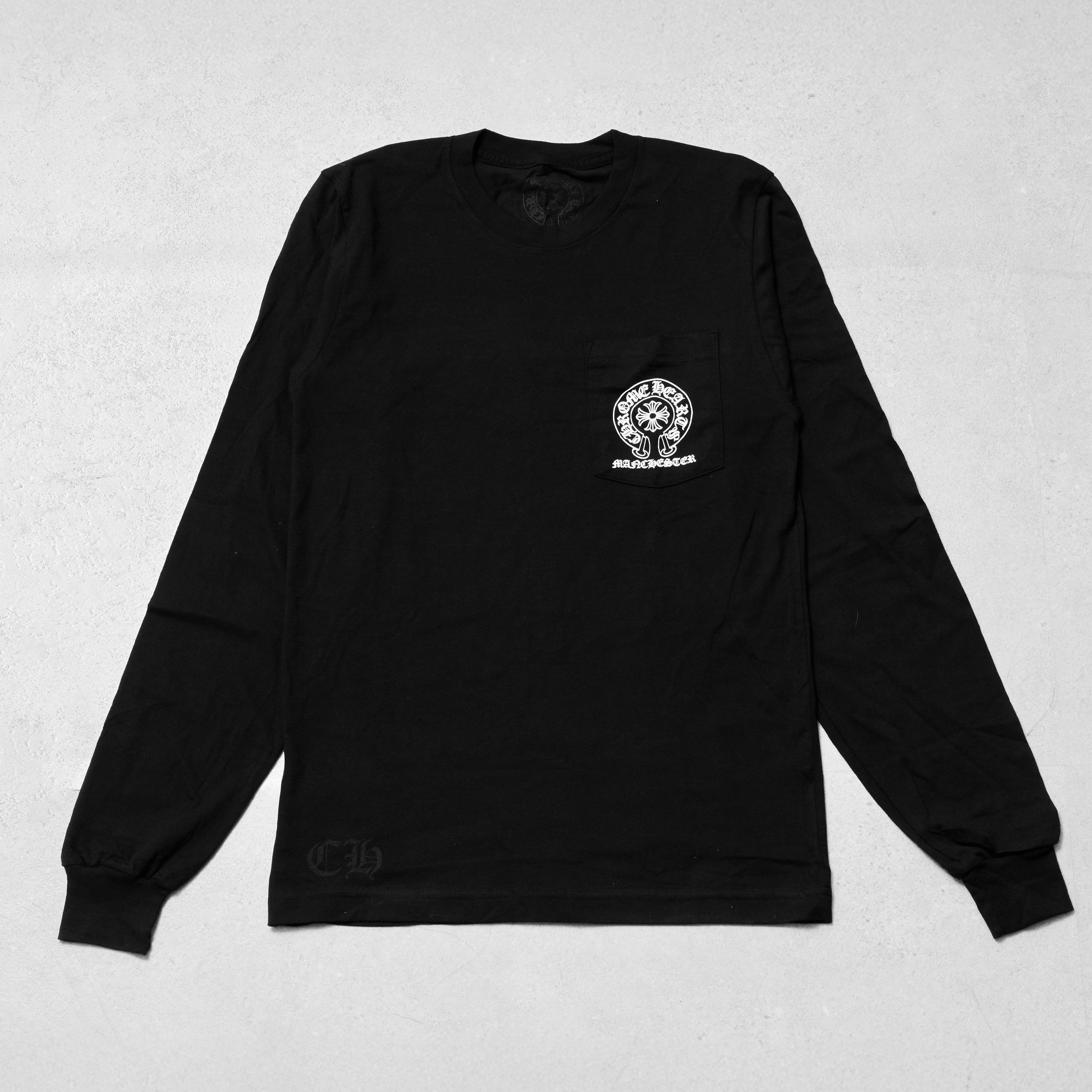Chrome Hearts CHROME HEARTS Manchester Long Sleeve Tee Shirt BLACK Size US S / EU 44-46 / 1 - 3 Thumbnail