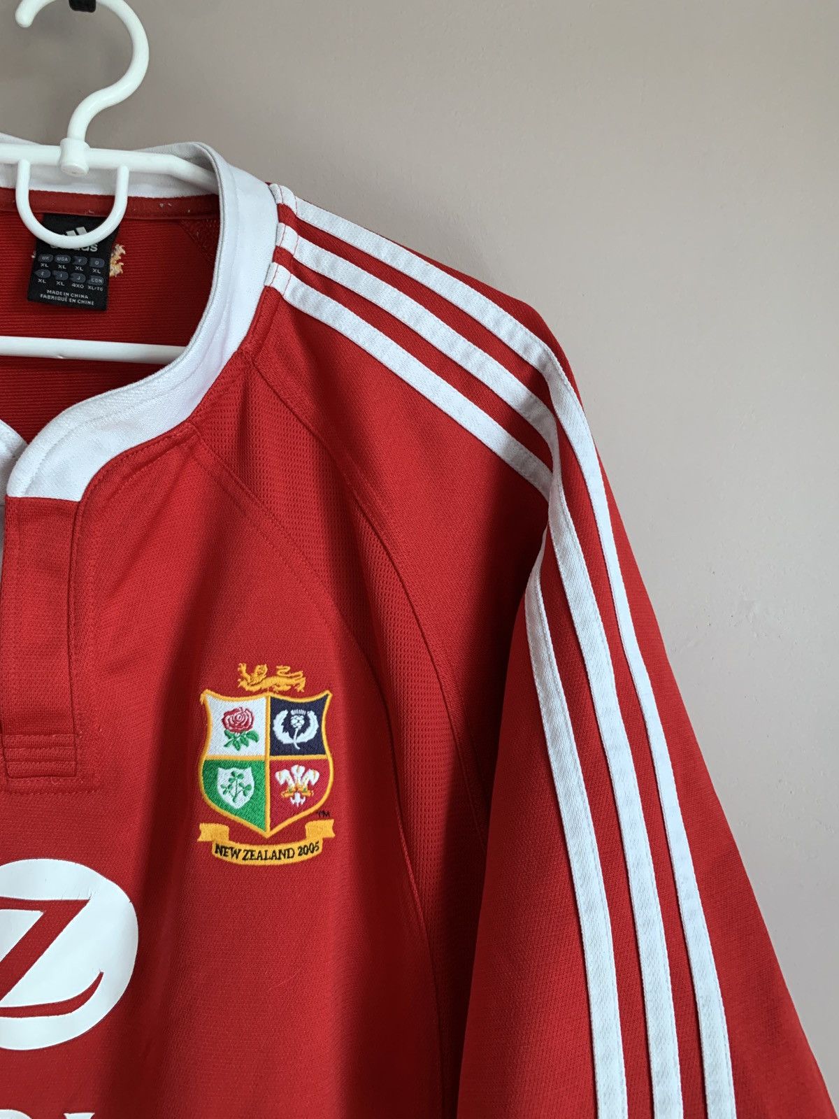 Adidas British and Irish Lions Vintage Rugby Union Shirt Adidas XL Size US XL / EU 56 / 4 - 4 Thumbnail