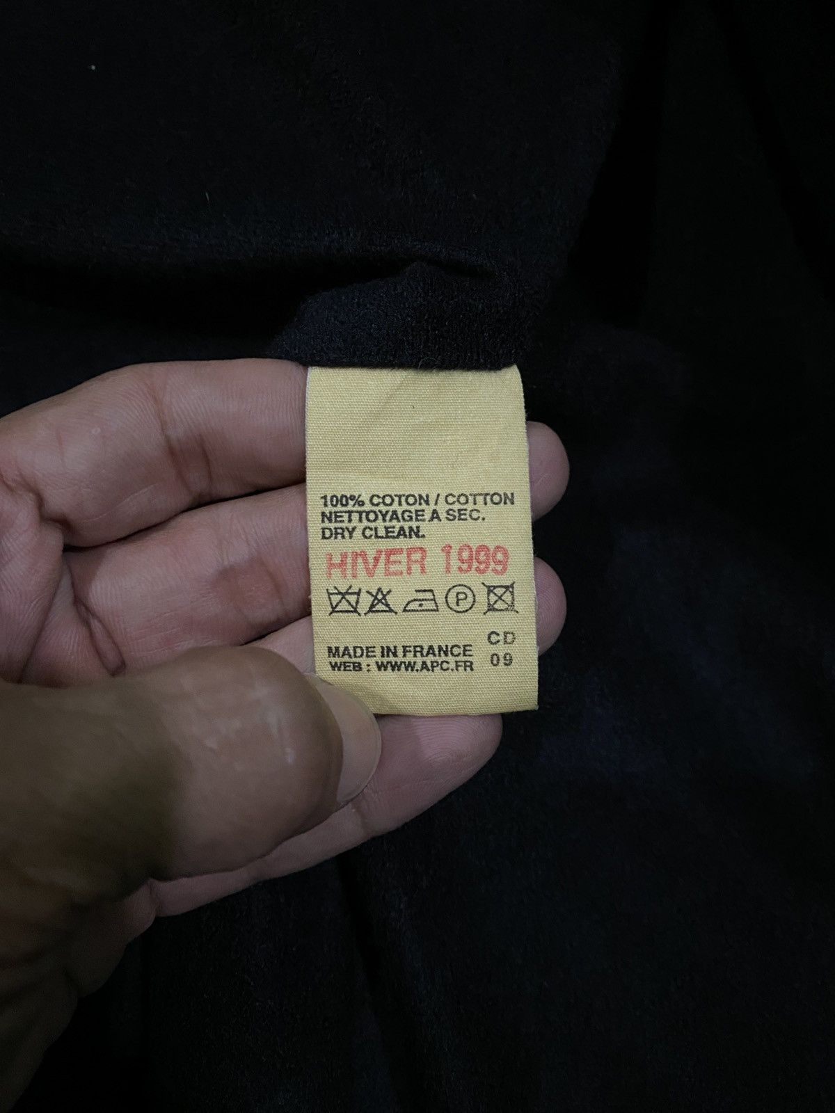 A.P.C. Vintage 90’s APC Hiver 1999 Heavy Coat Jacket Size US M / EU 48-50 / 2 - 4 Thumbnail
