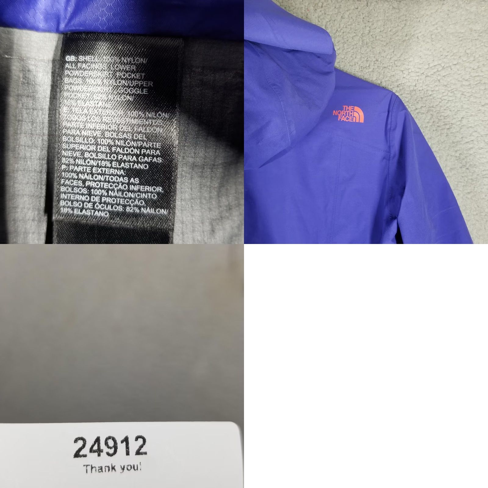 The North Face The North Face Steep Series Jacket Womens Small Purple RECCO Ski Snowboard Shell Size S / US 4 / IT 40 - 9 Thumbnail