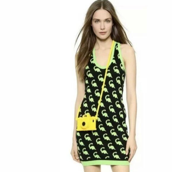 Moschino Moschino Barbie Yellow Camera Crossbody Phone Carrying Case Size ONE SIZE - 4 Thumbnail