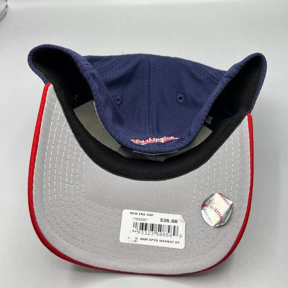 New Era Washington Nationals Hat S-M Spring Training Stretch Fitted Size ONE SIZE - 5 Thumbnail