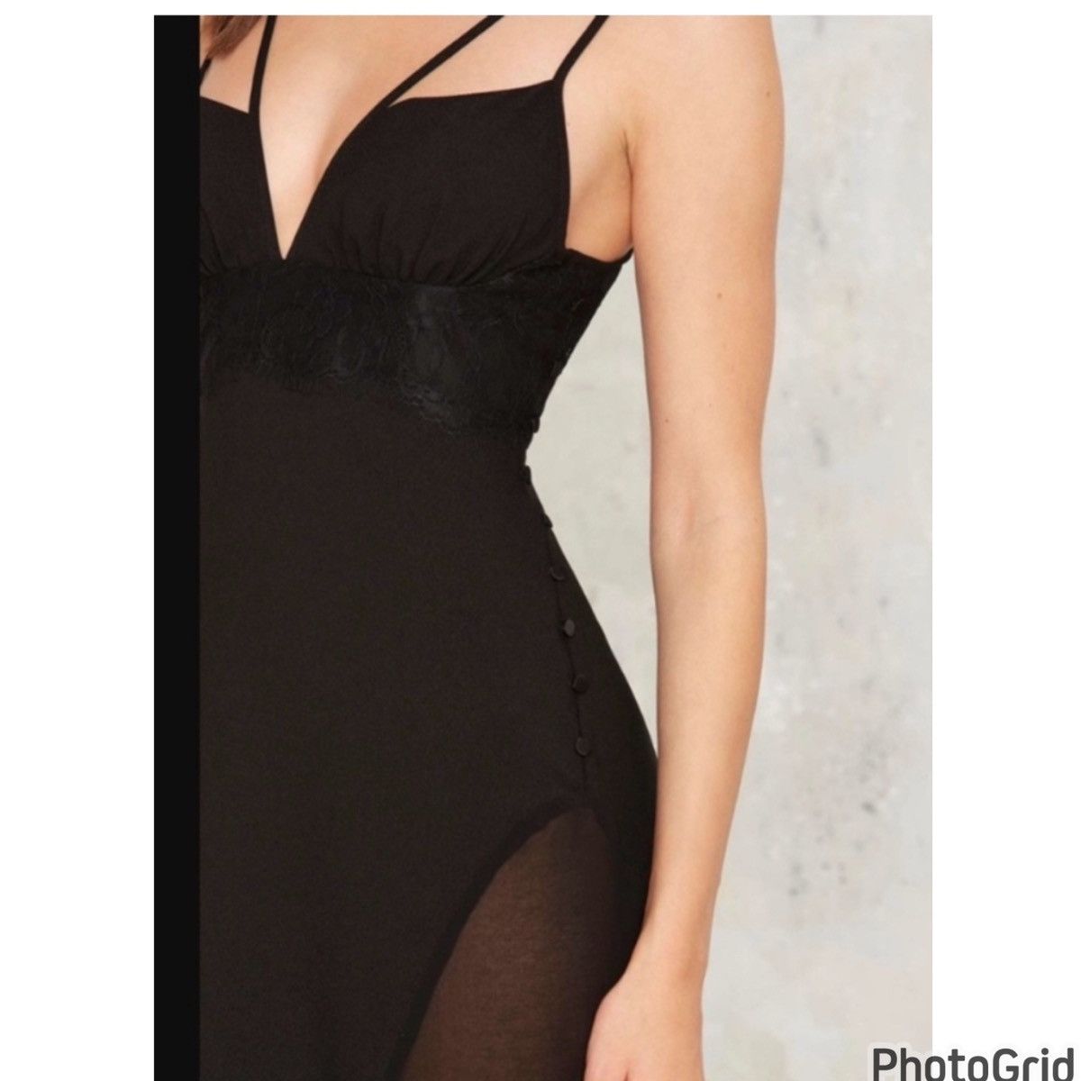 black strappy backless dress LARISA BACKLESS STRAP MINI DRESS main image 0