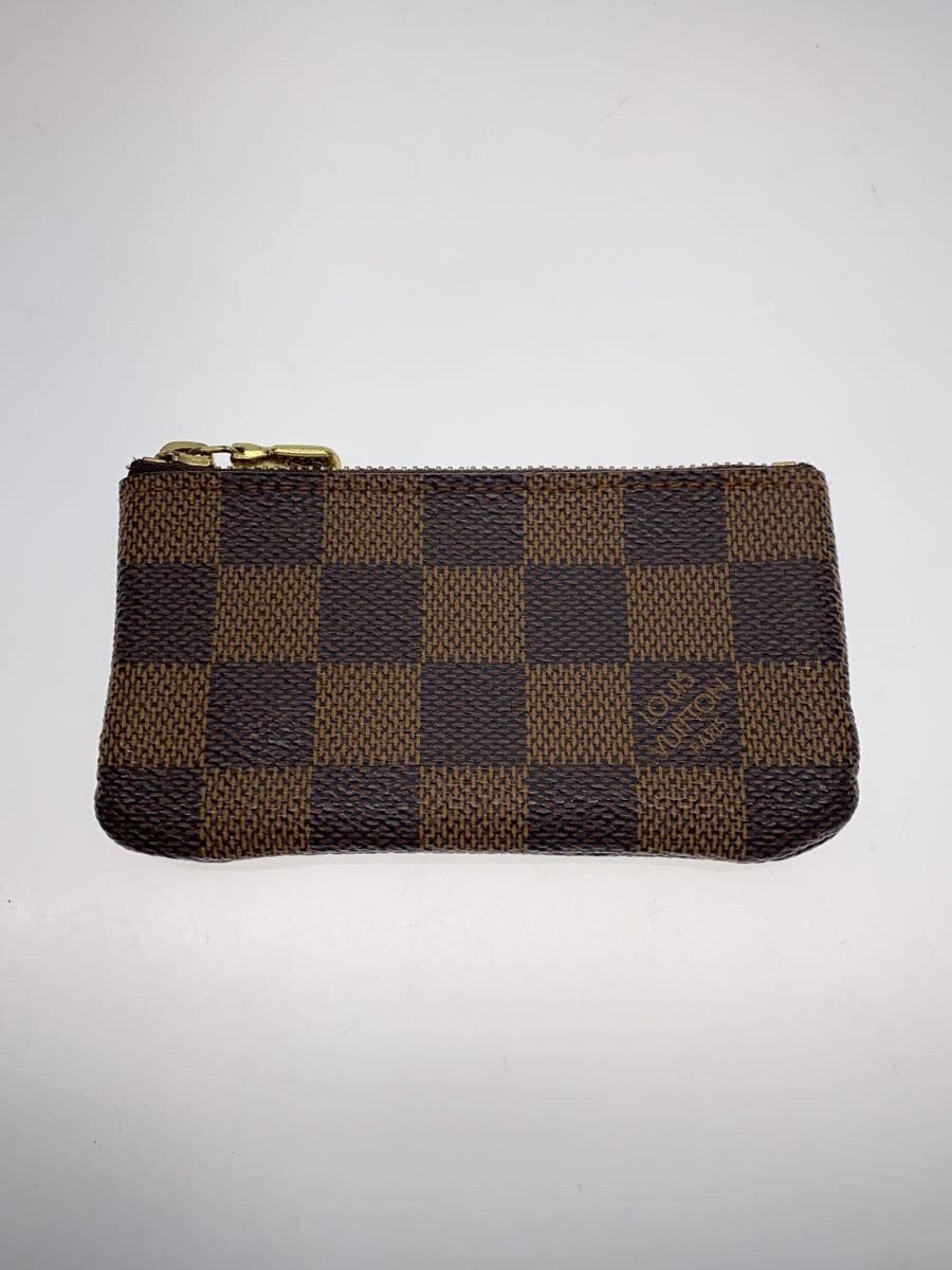Louis Vuitton Louis Vuitton Damier Ebene Pochette Cle Brown Size ONE SIZE - 1 Thumbnail