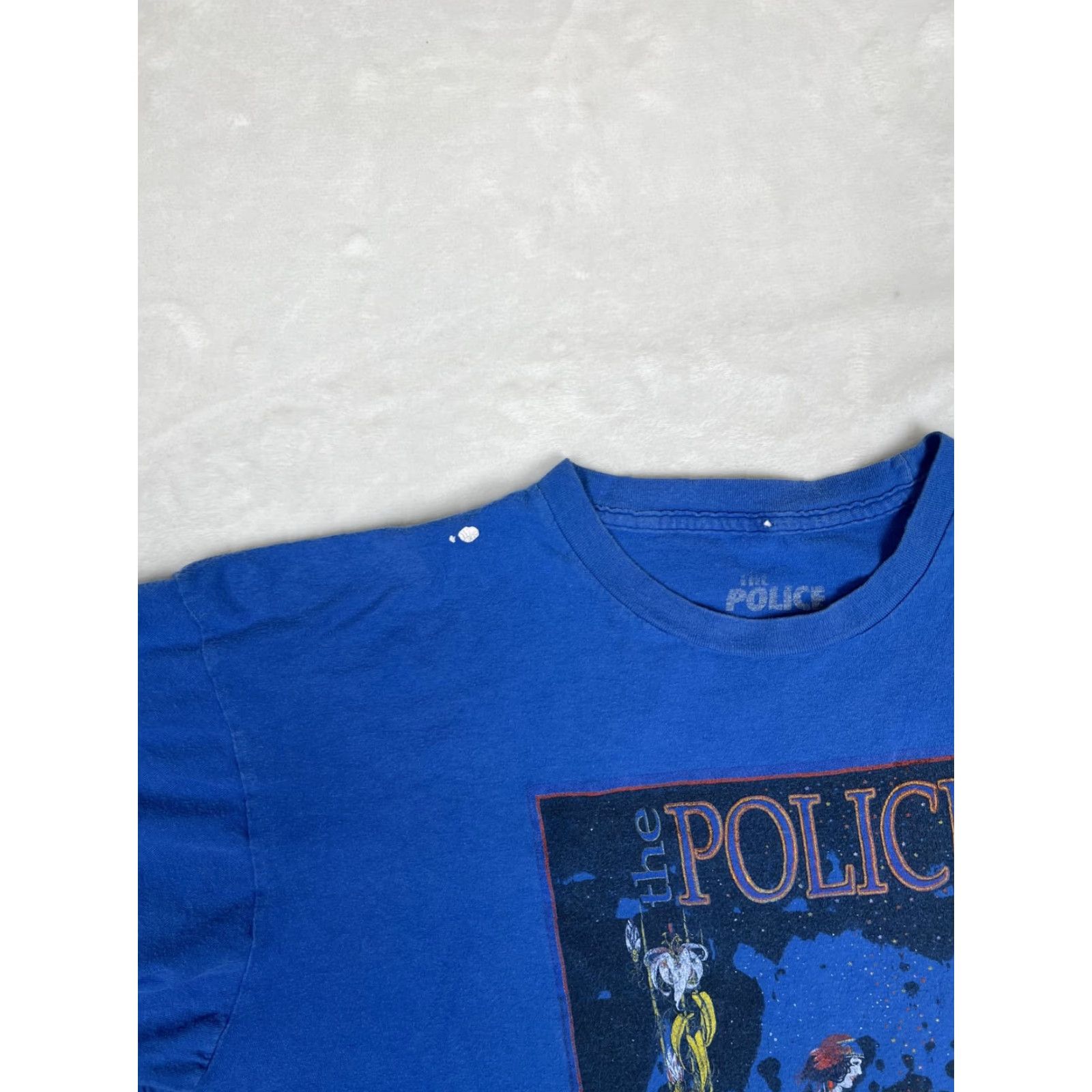 Vintage VINTAGE The Police T-Shirt Mens XL Blue Concert Rock Band Graphic Print Short Sleeve Crew Neck Casual Mens XL Blue Size US XL / EU 56 / 4 - 6 Thumbnail