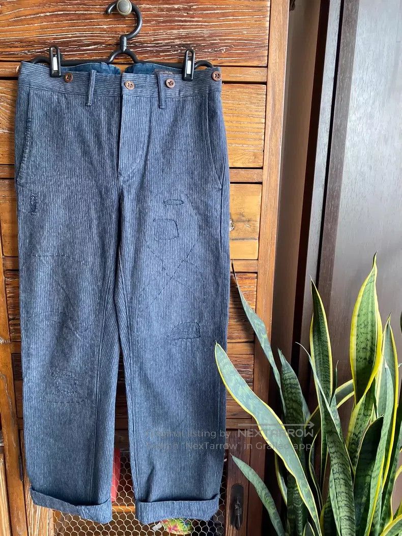 RRL Ralph Lauren RRL Ralph Lauren Classic pepper salt pants old style strip Size US 30 / EU 46 - 1 Thumbnail