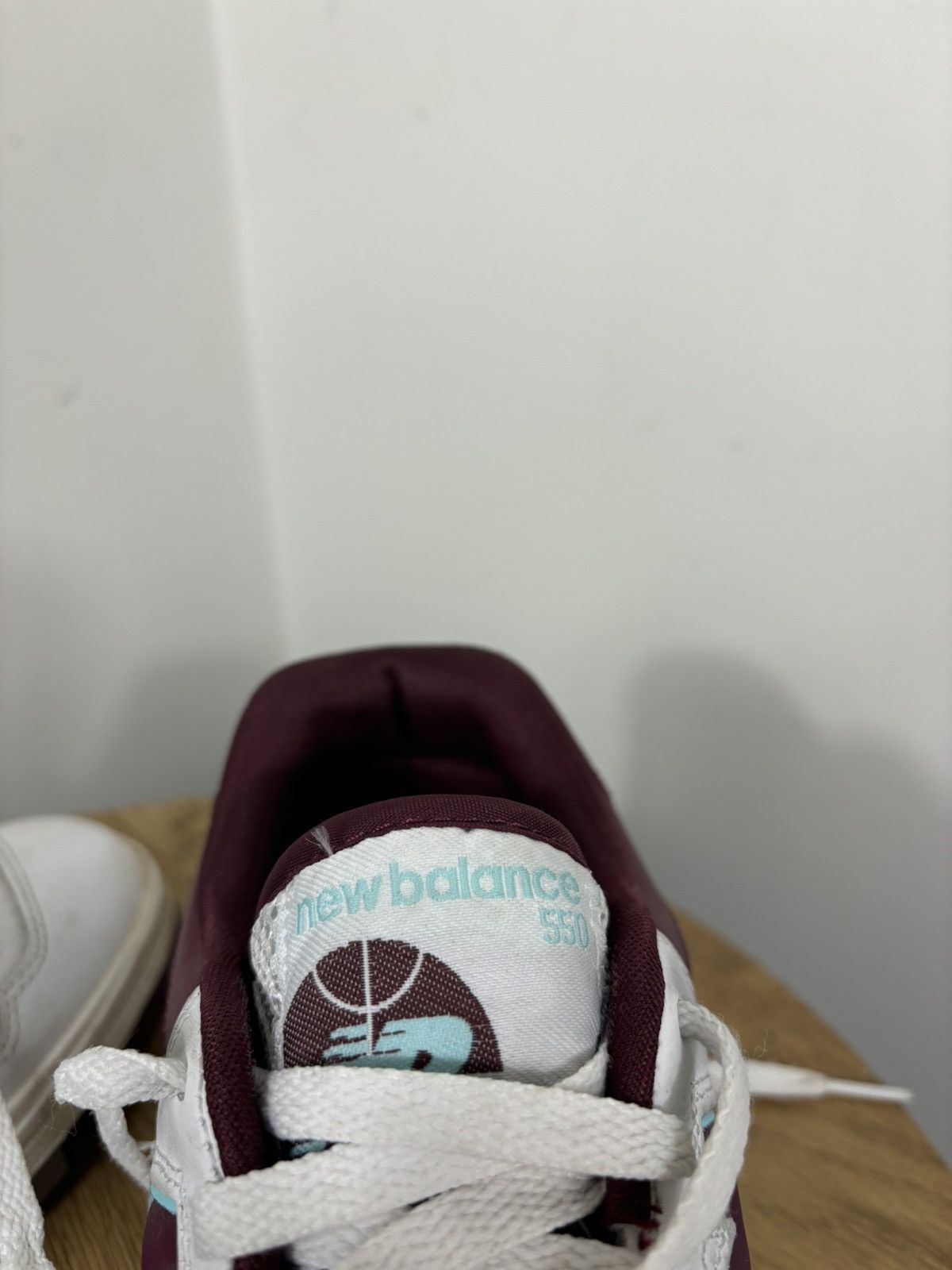 New Balance New Balance 550 Burgundy Cyan Hype Sneakers Shoes Size US 9 / EU 42 - 13 Thumbnail