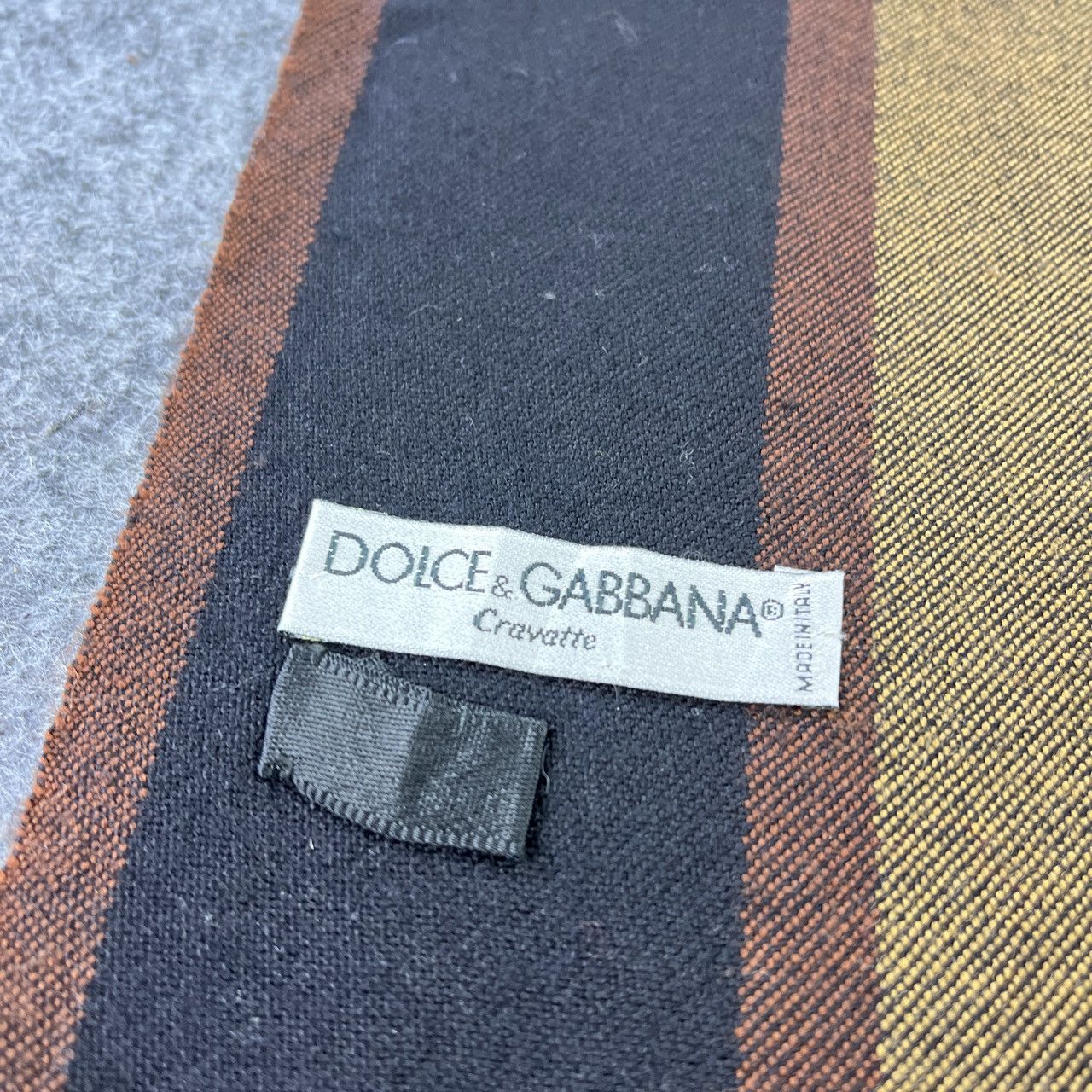 Dolce & Gabbana × Vintage Dolce & Gabbana D&G Scarf / Muffler / Neckwear T610 Size ONE SIZE - 7 Thumbnail