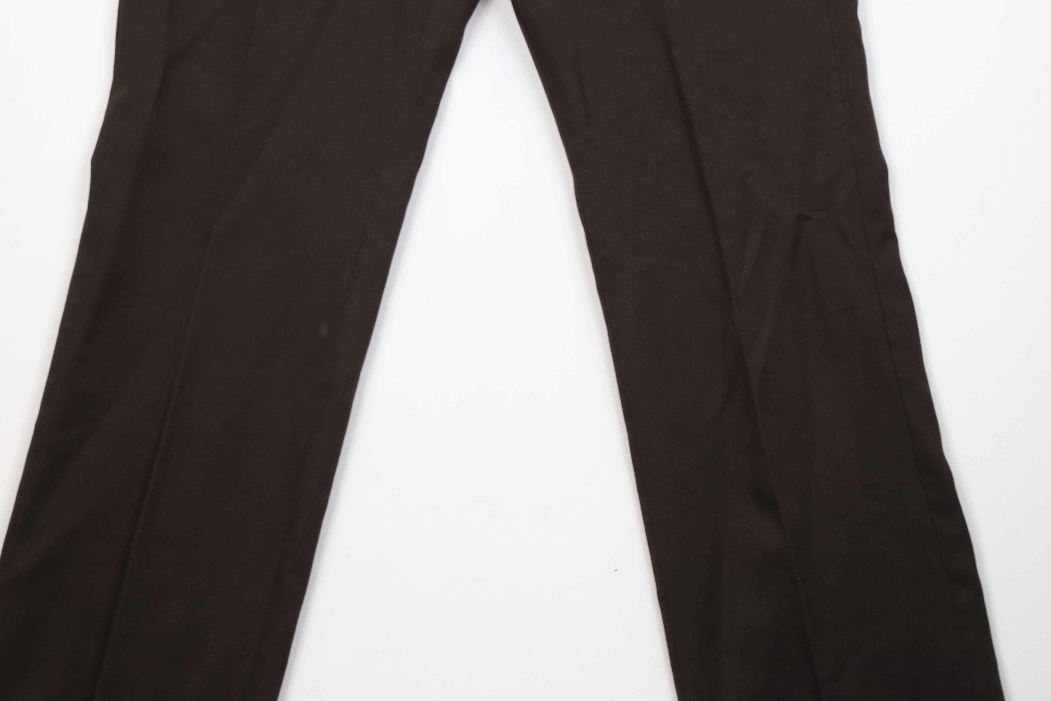 Vintage Vintage 70s Streetwear Flared Wide Leg Chino Pants Brown USA Size US 34 / EU 50 - 4 Thumbnail