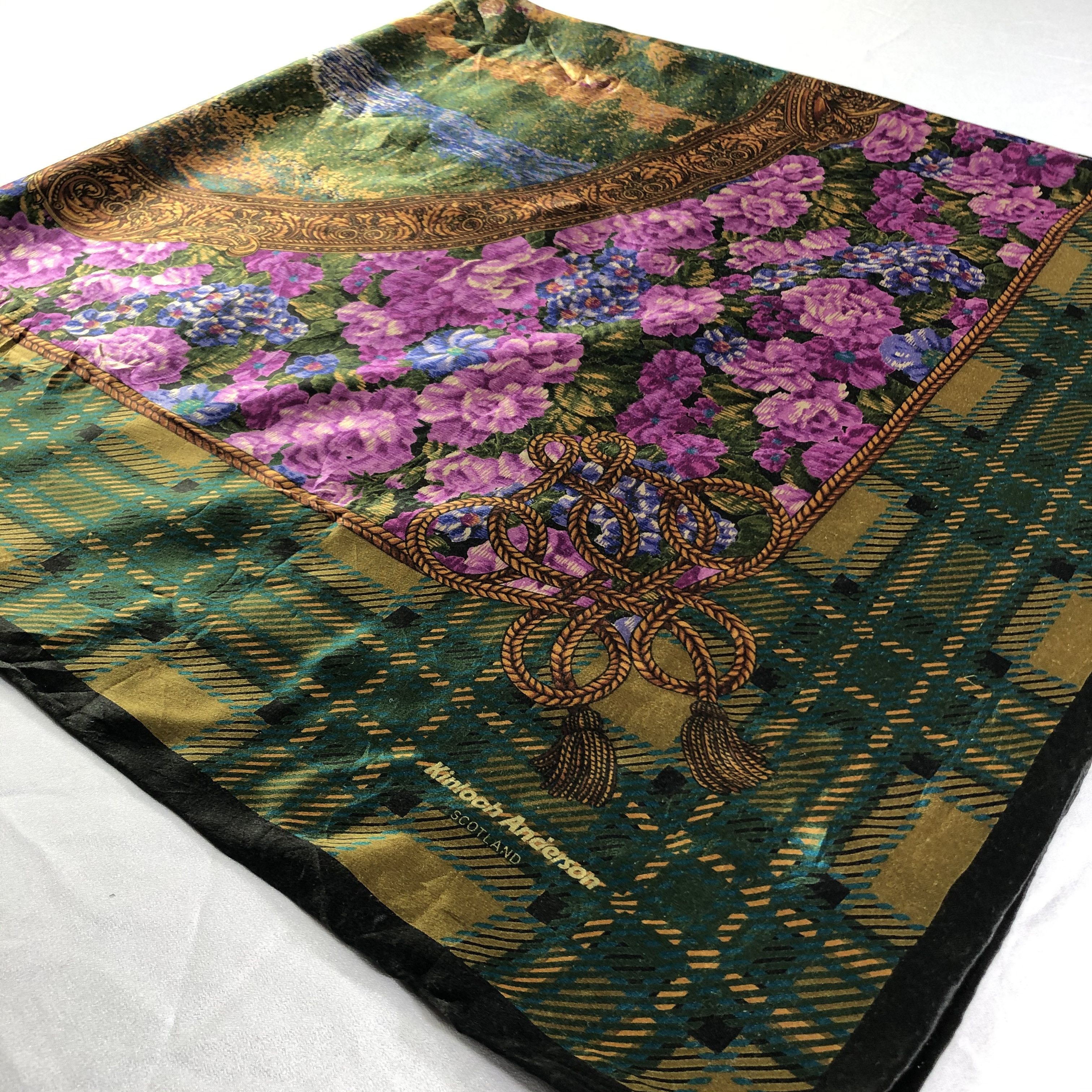 Vintage Vintage Kinloch Anderson Silk Scarf Size ONE SIZE - 3 Thumbnail