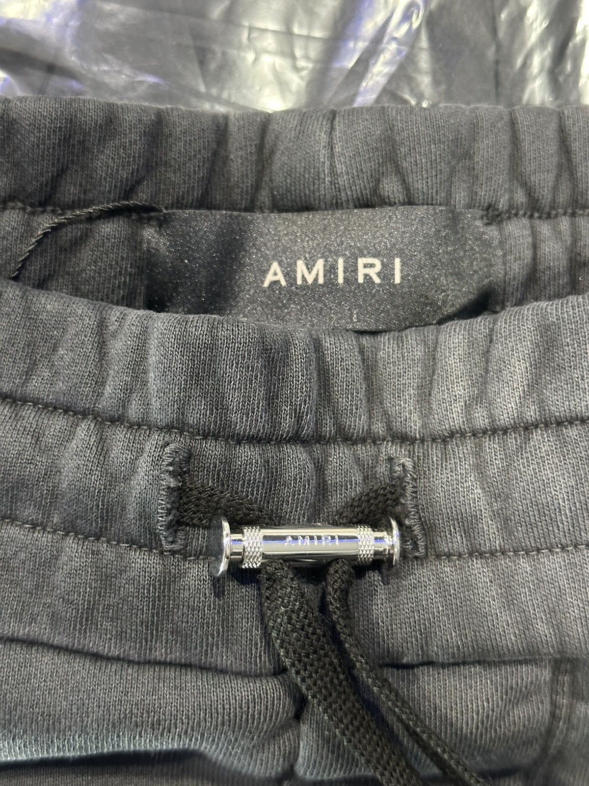 Amiri Amiri “Track” Black sweat shorts Small Size US 30 / EU 46 - 5 Thumbnail