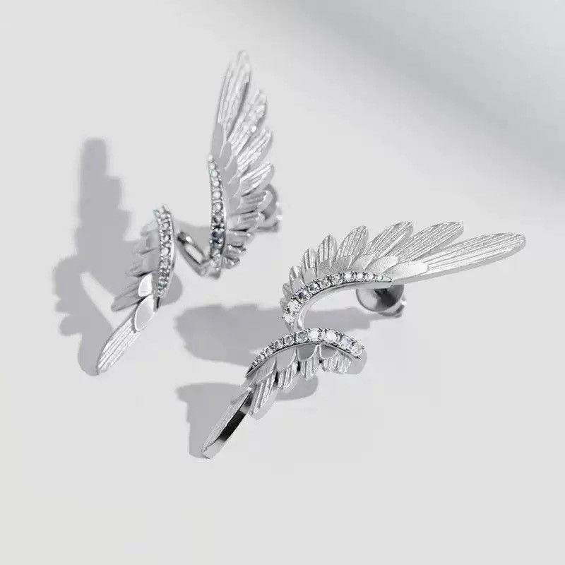 Other Angel Wings Stud Earrings for Women Size ONE SIZE - 2 Thumbnail