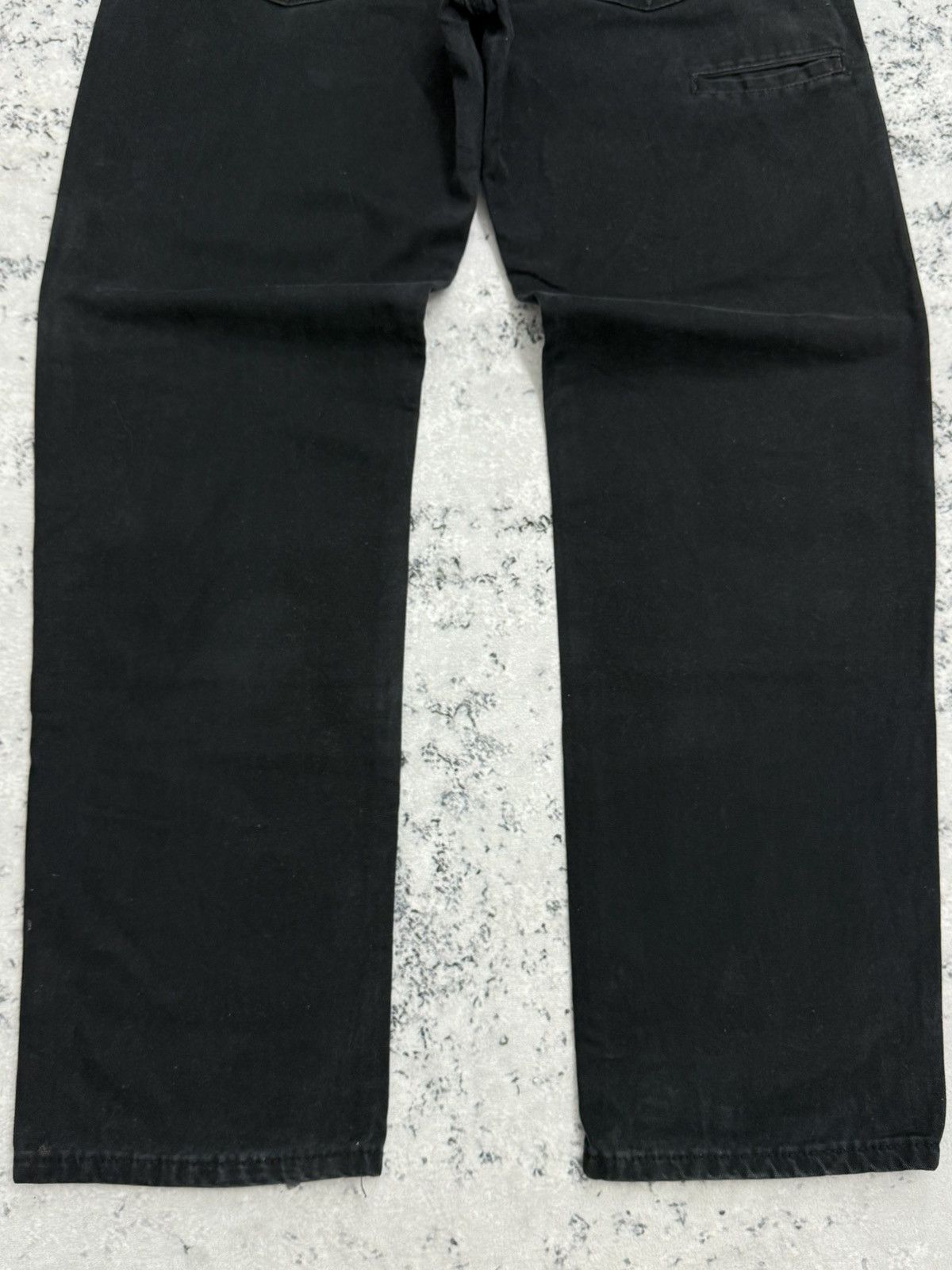 Dickies Y2K Dickies Faded Black Double Knee Distressed Workwear Size US 30 / EU 46 - 14 Thumbnail