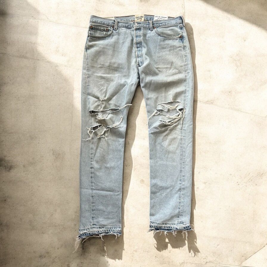Gallery Dept. Gallery Dept. Re-Worked Denim Size US 37 - 1 Thumbnail