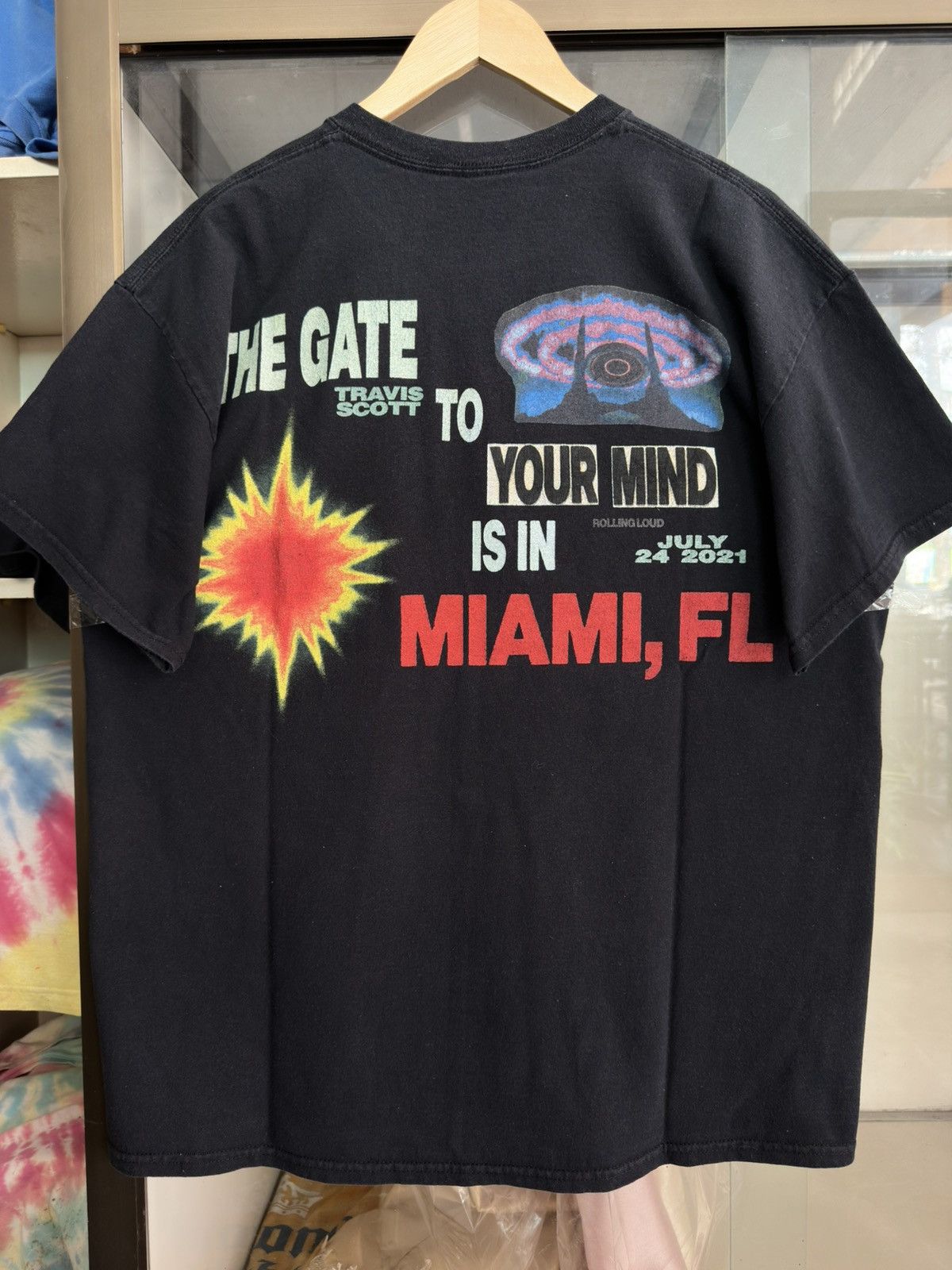 Travis Scott Travis Scott Lost Forever Rolling Loud 2021 Tour Shirt Size US L / EU 52-54 / 3 - 5 Thumbnail