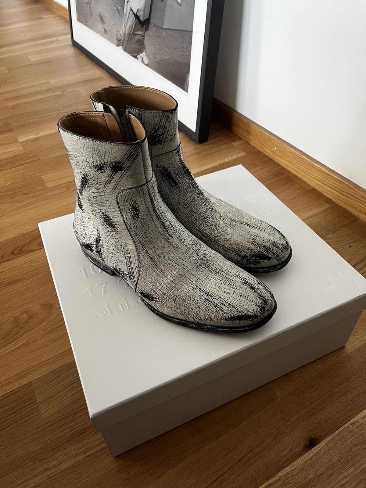 Maison margiela h&m boots shop