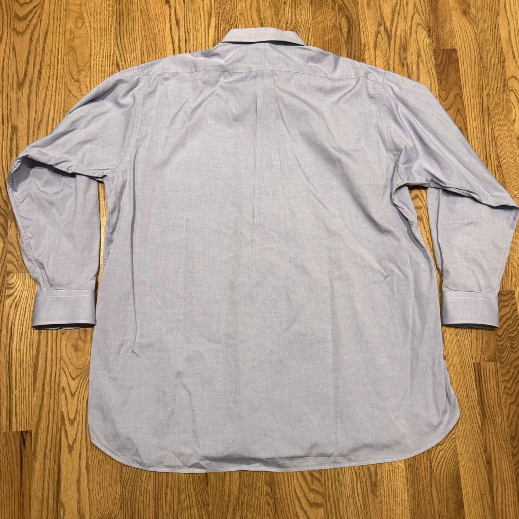 Vintage Gitman Bros. Oxford Button Down Shirt Vintage Mens Blue USA Striped Long Sleeve Size US XXL / EU 58 / 5 - 2 Thumbnail